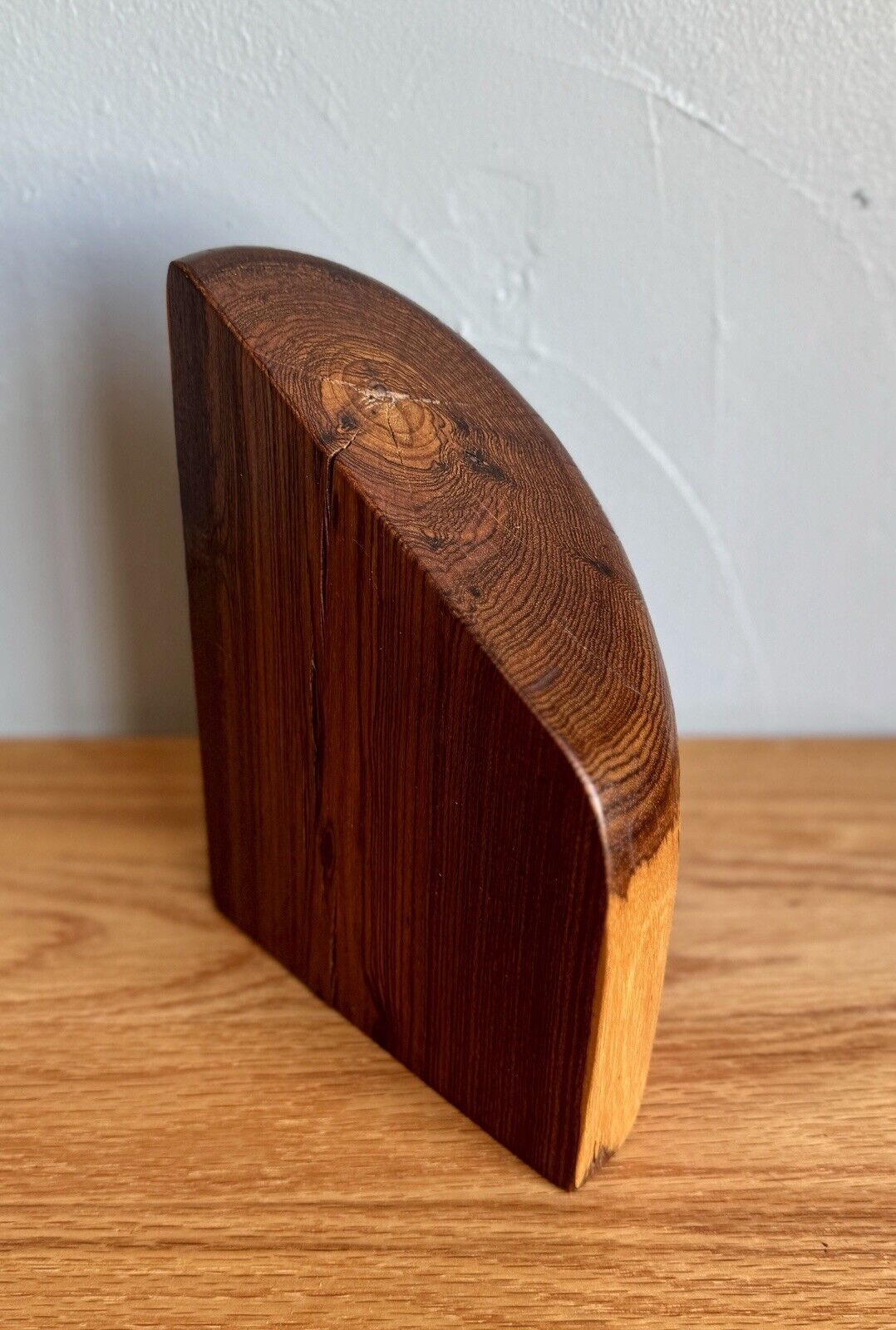 Vintage Mid Century Don Shoemaker Cocobolo Bookend Señal Mexico