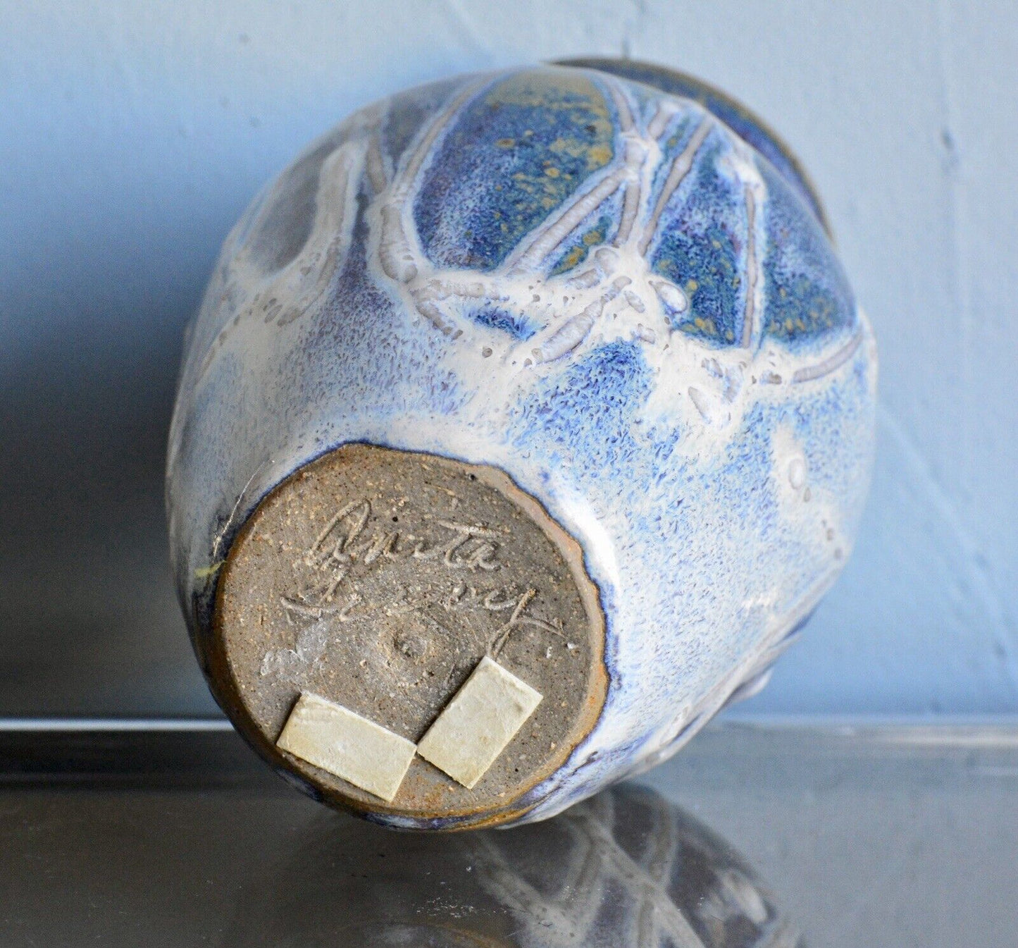 Vintage Anita Terry Studio Pottery Vase