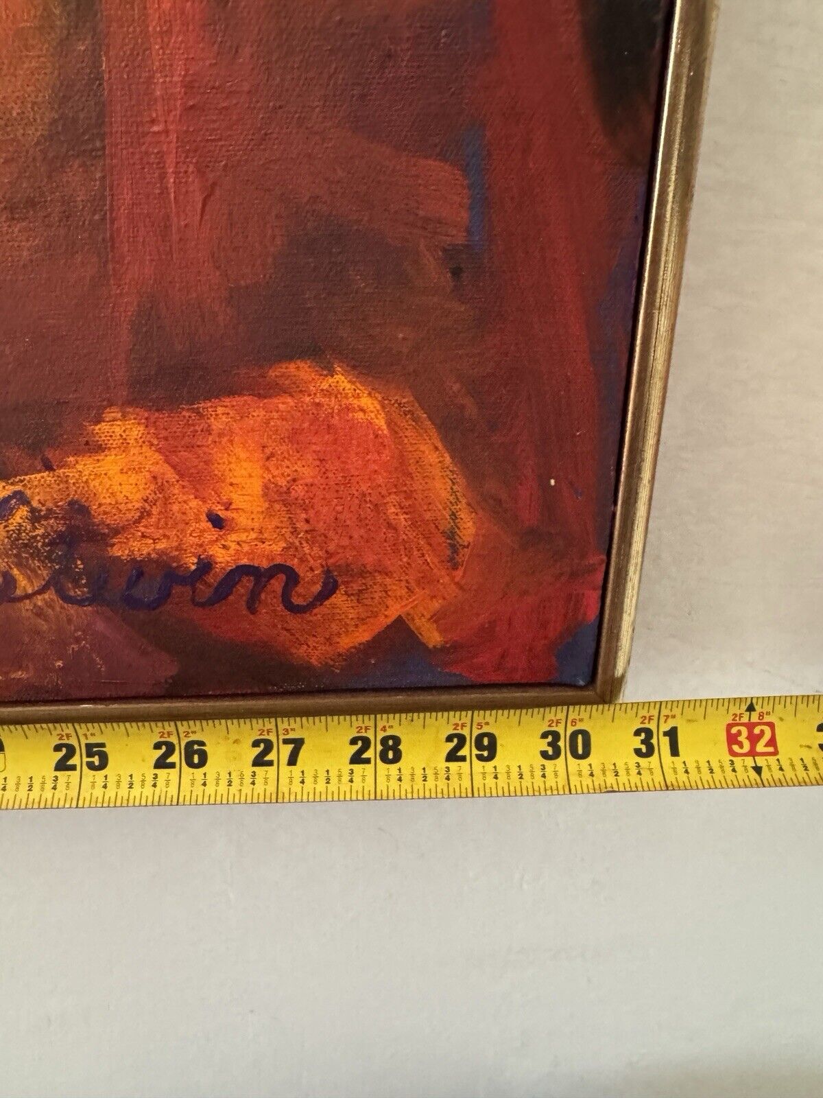 Original RUTH FORBES LITWIN Painting Abstract Women Portraits 40”x30”