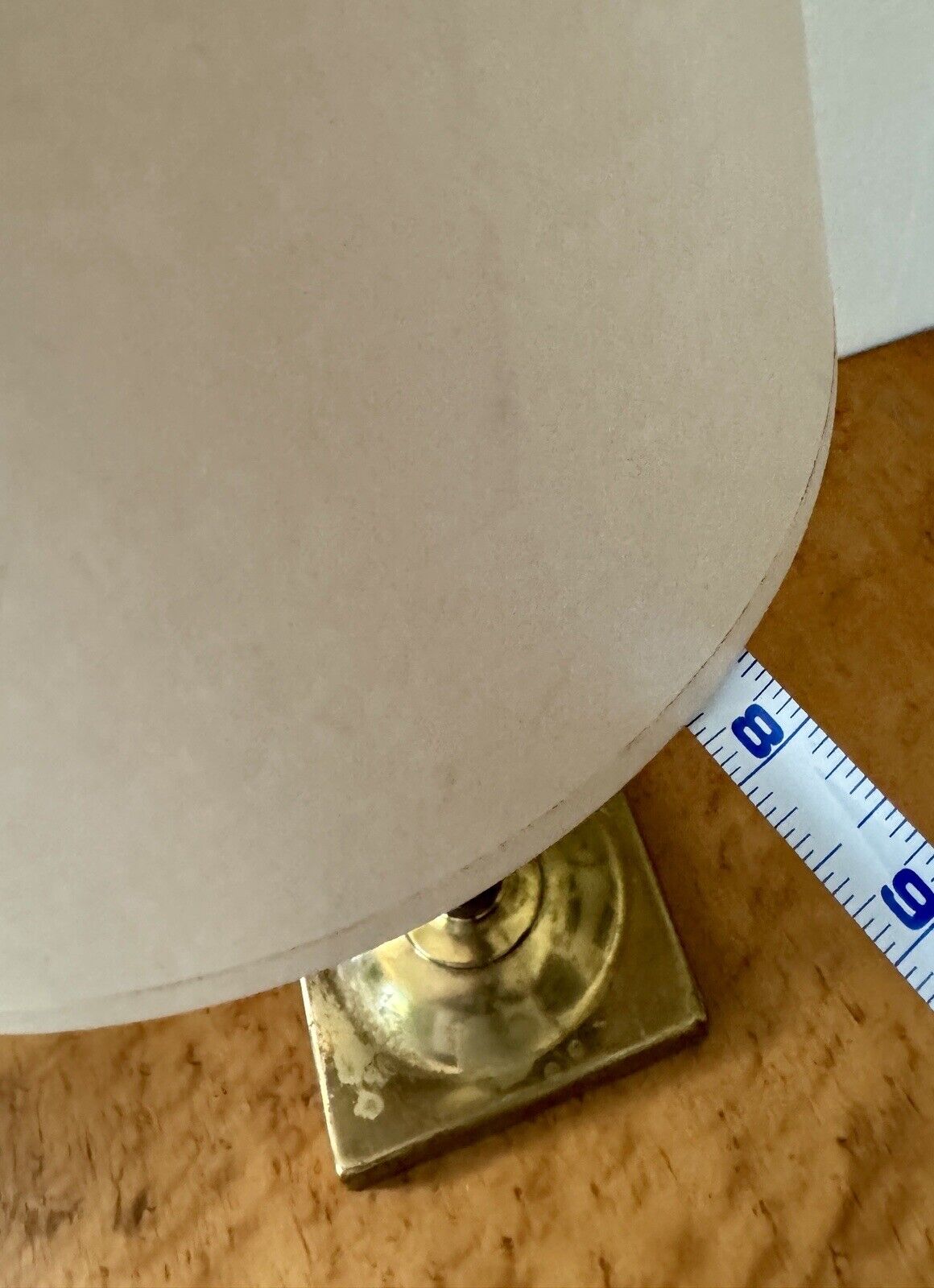 Vintage Regency Brass Table Lamp