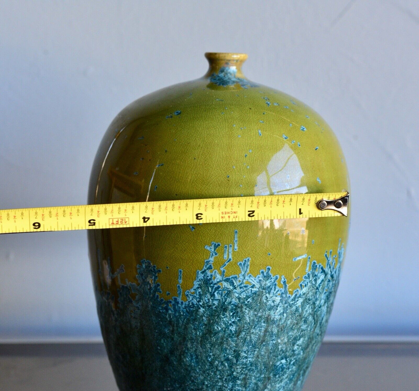 Vintage Bevan Norkin Studio Pottery Beautiful Crystalline Vase Signed
