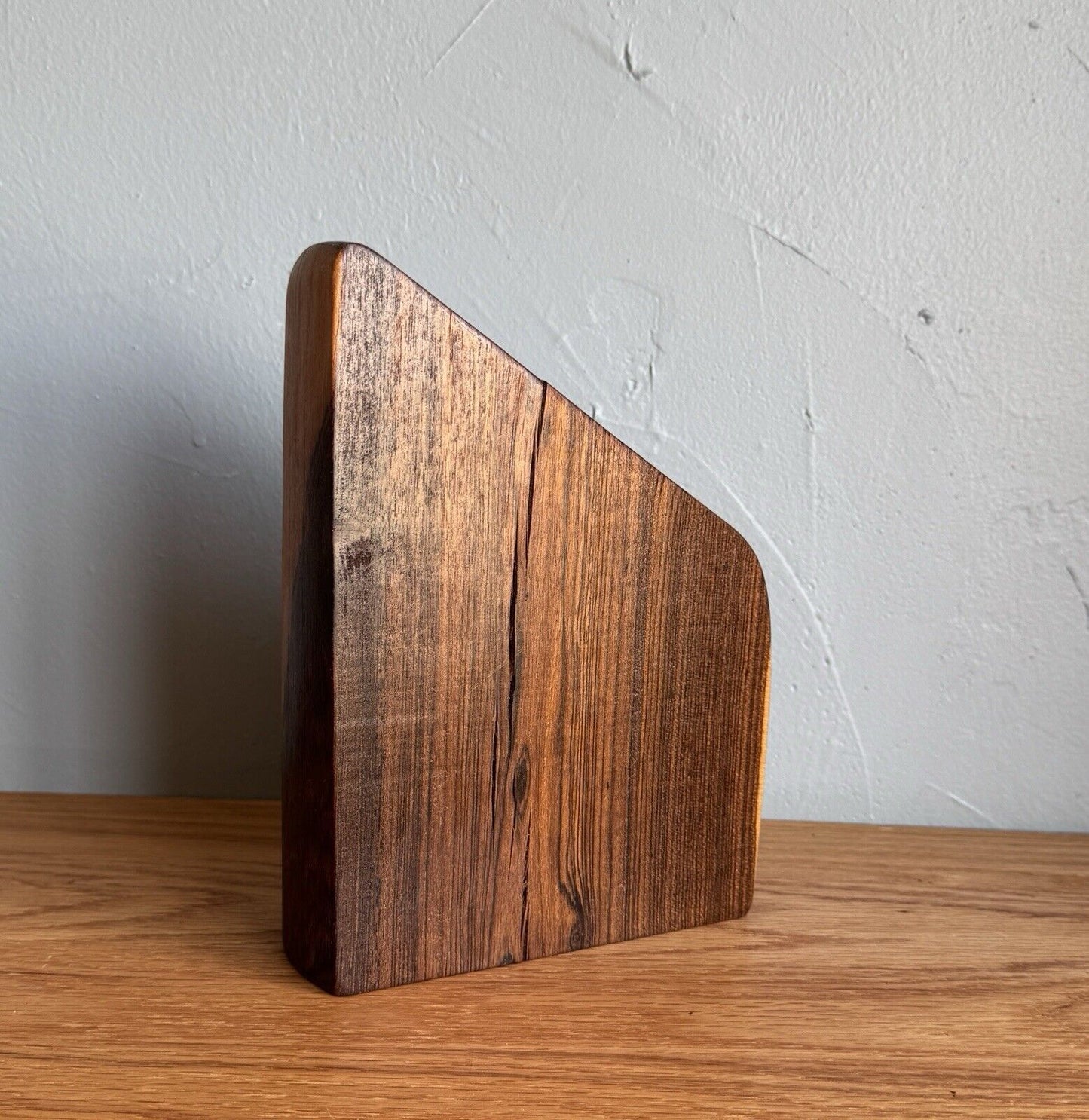 Vintage Mid Century Don Shoemaker Cocobolo Bookend Señal Mexico