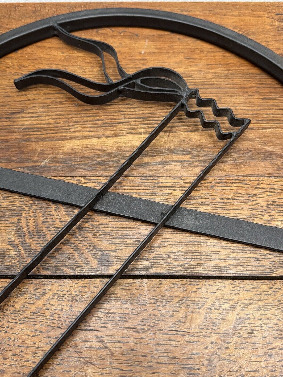 Vintage Metal No Smoking Sign 15”