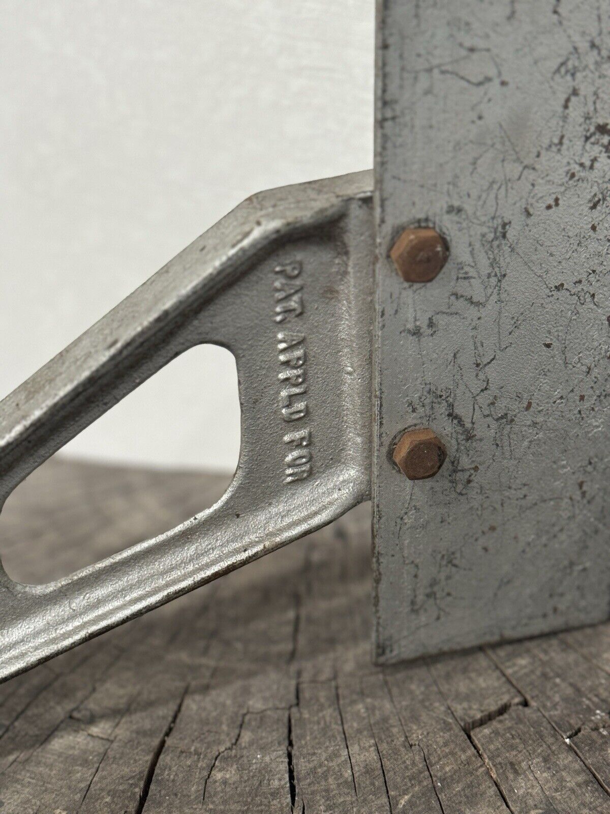 Vintage Cast Iron Coat Hat Hook Machine Era