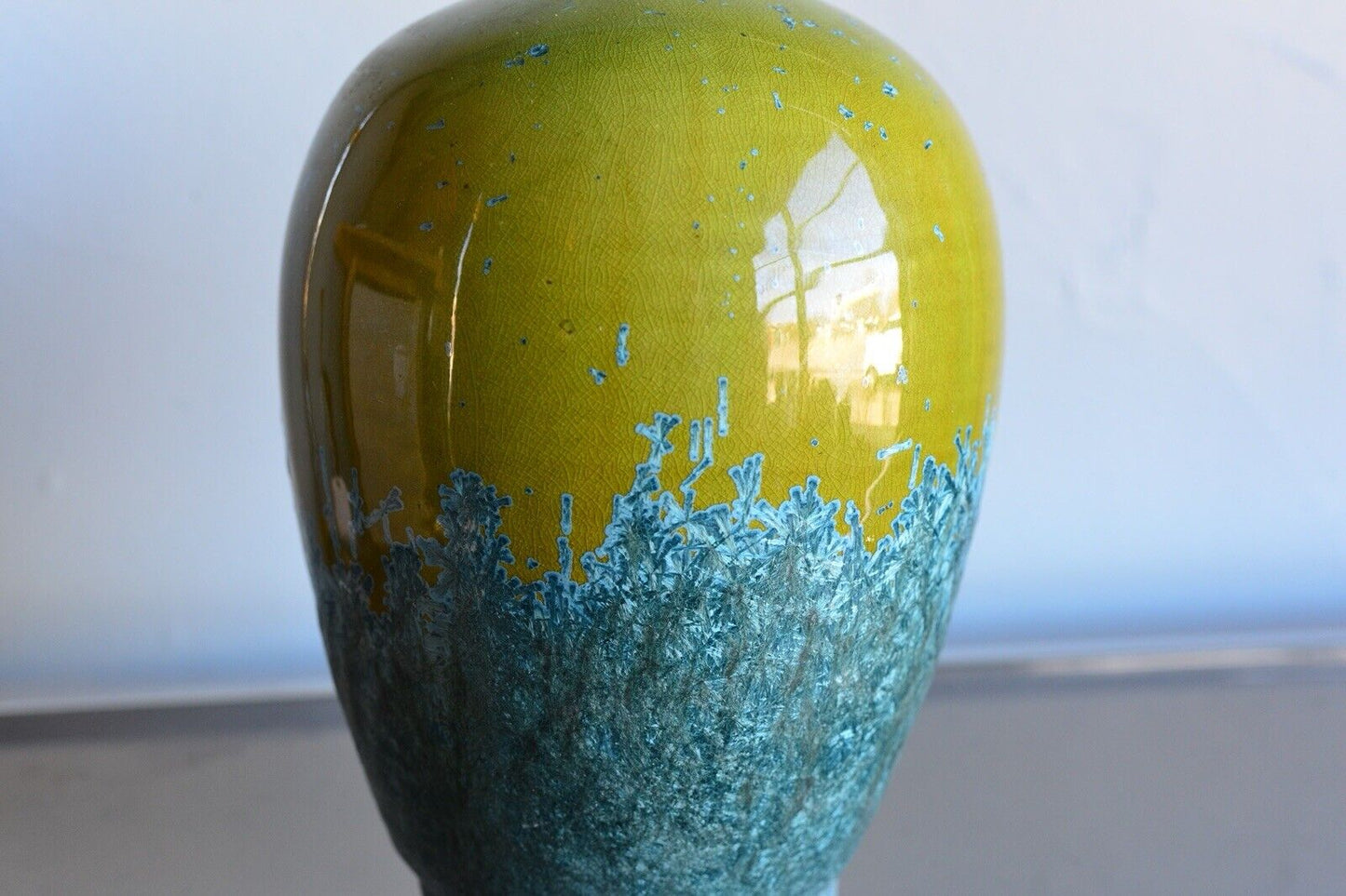 Vintage Bevan Norkin Studio Pottery Beautiful Crystalline Vase Signed