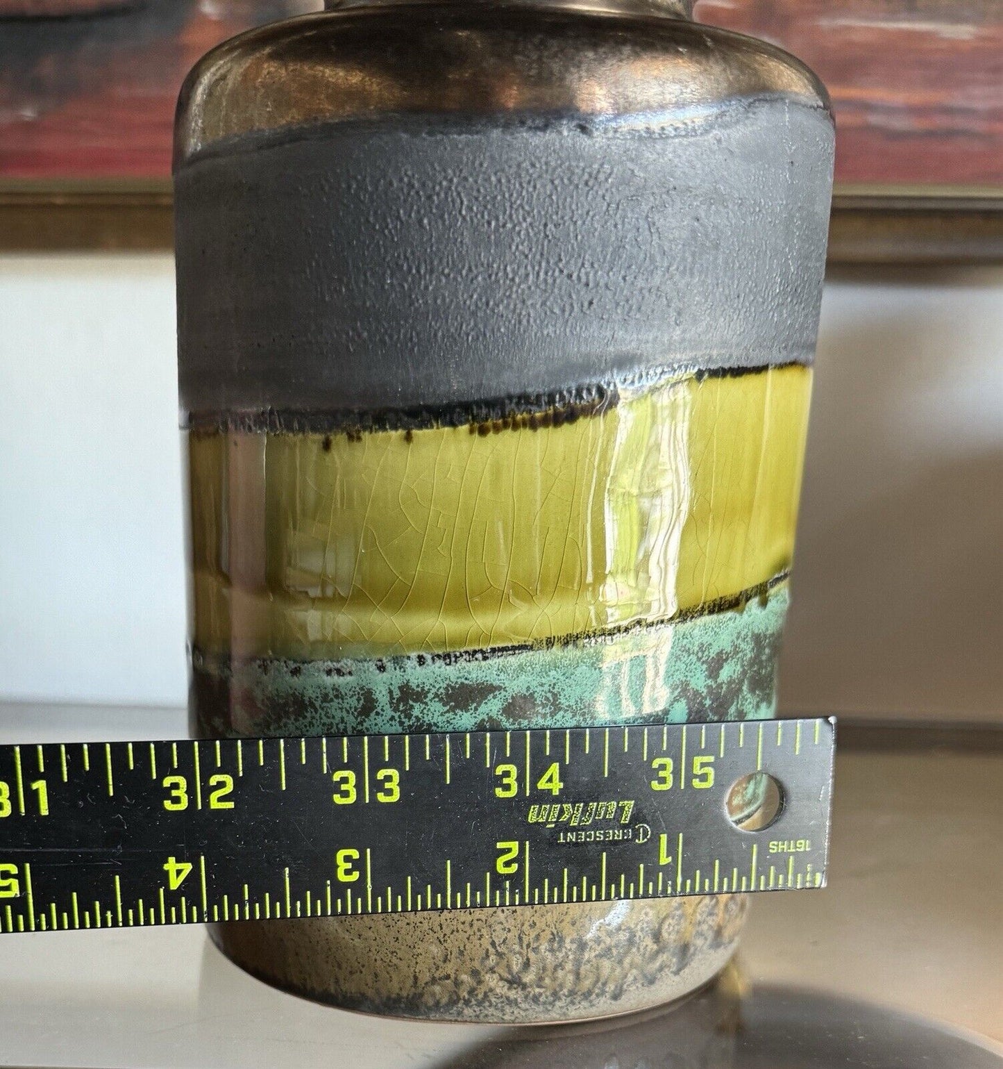 Vintage Eduardo Vega Vase Mid Century Modern