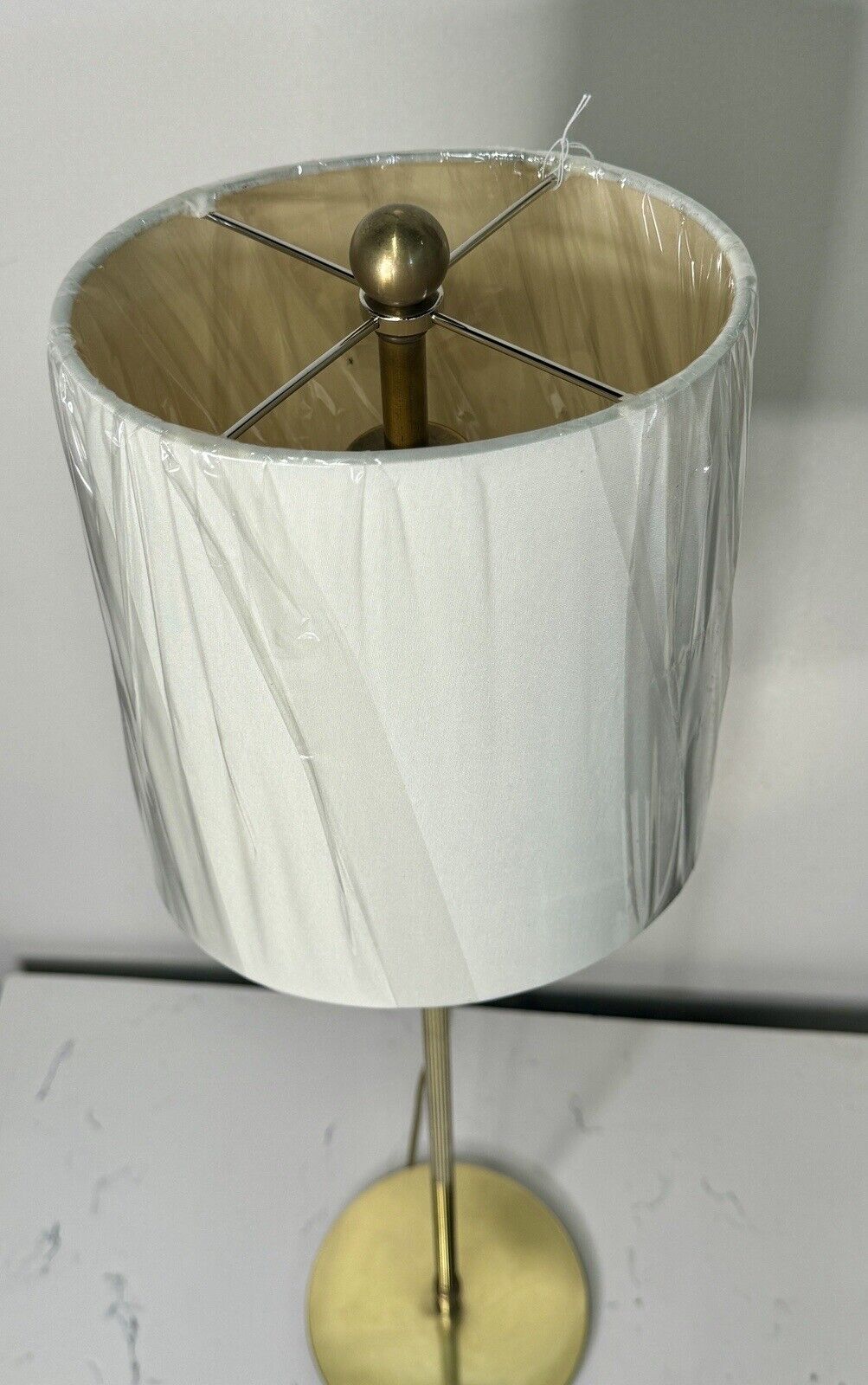 HART ASSOCIATES MID CENTURY BRASS Table Lamp 1980’s Modern