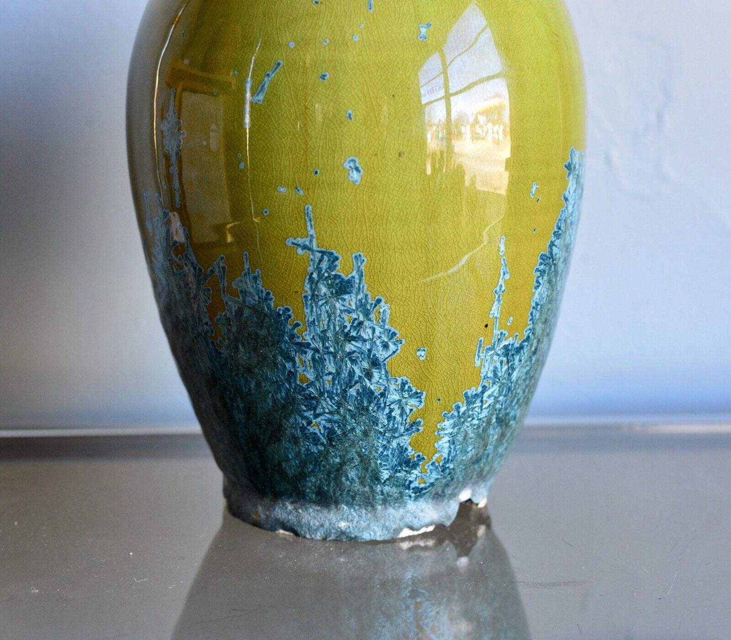 Vintage Bevan Norkin Studio Pottery Beautiful Crystalline Vase Signed