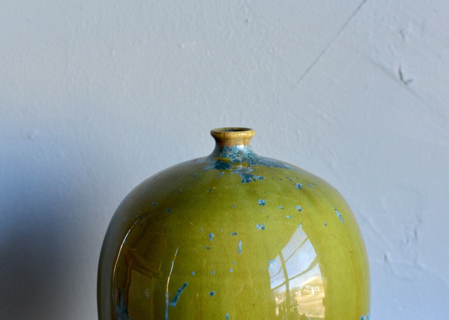 Vintage Bevan Norkin Studio Pottery Beautiful Crystalline Vase Signed