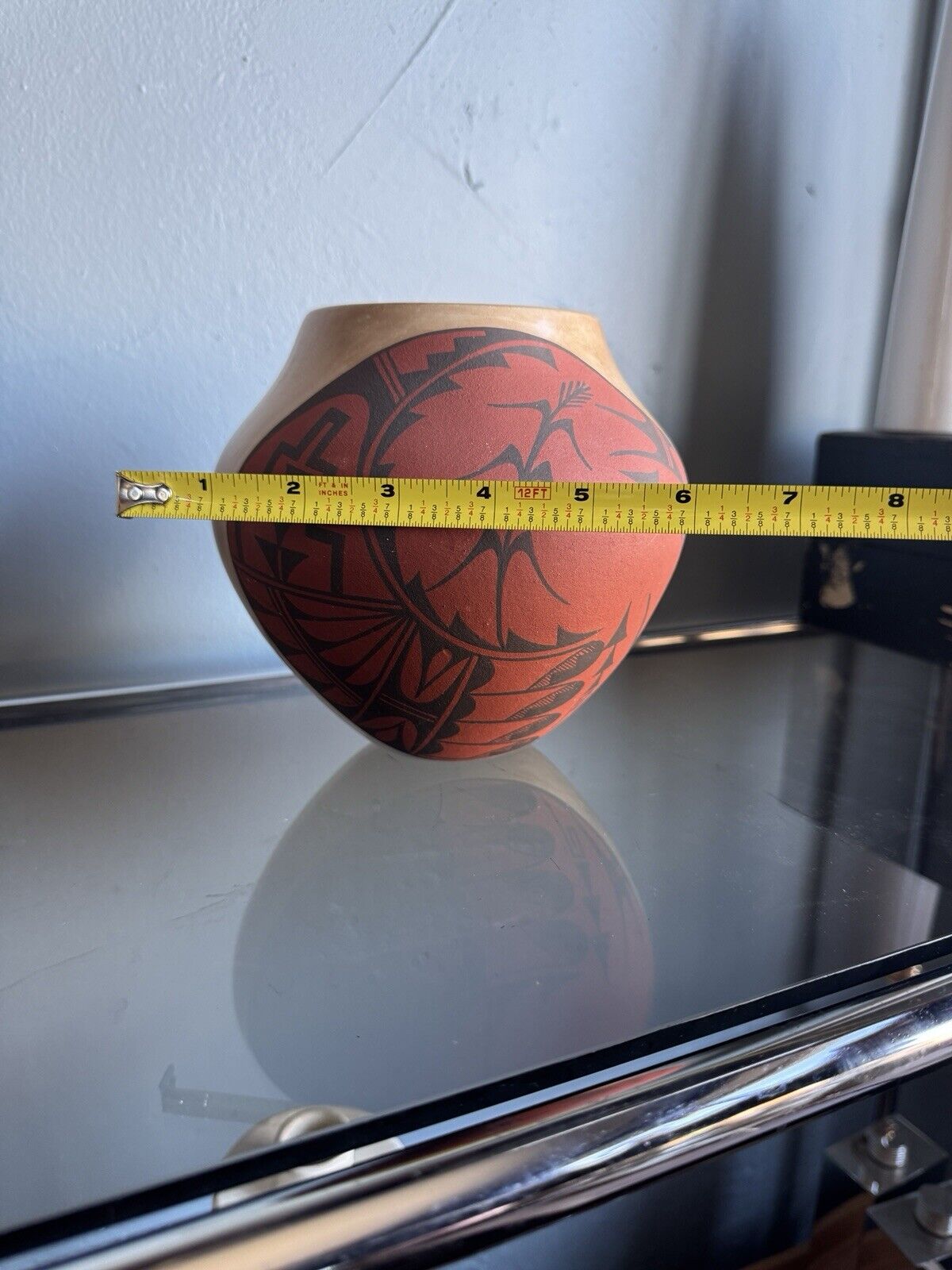 Original Signed JUANITA FRAGUA Jemez Pueblo Pottery Vase Native American