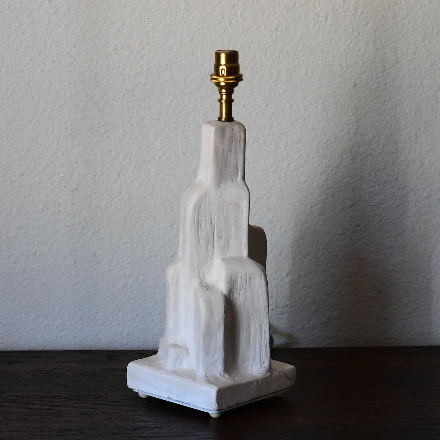 Abstract Sculpture Handmade Plaster Modern Table Lamp