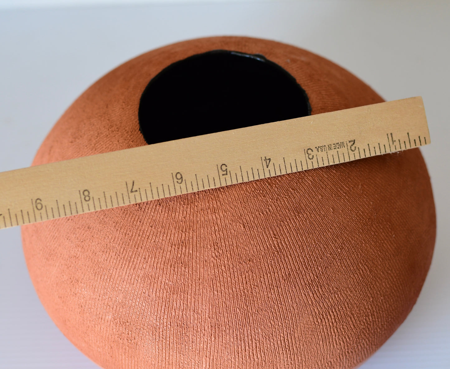 Modern Studio Art Pottery Vase Signed CW