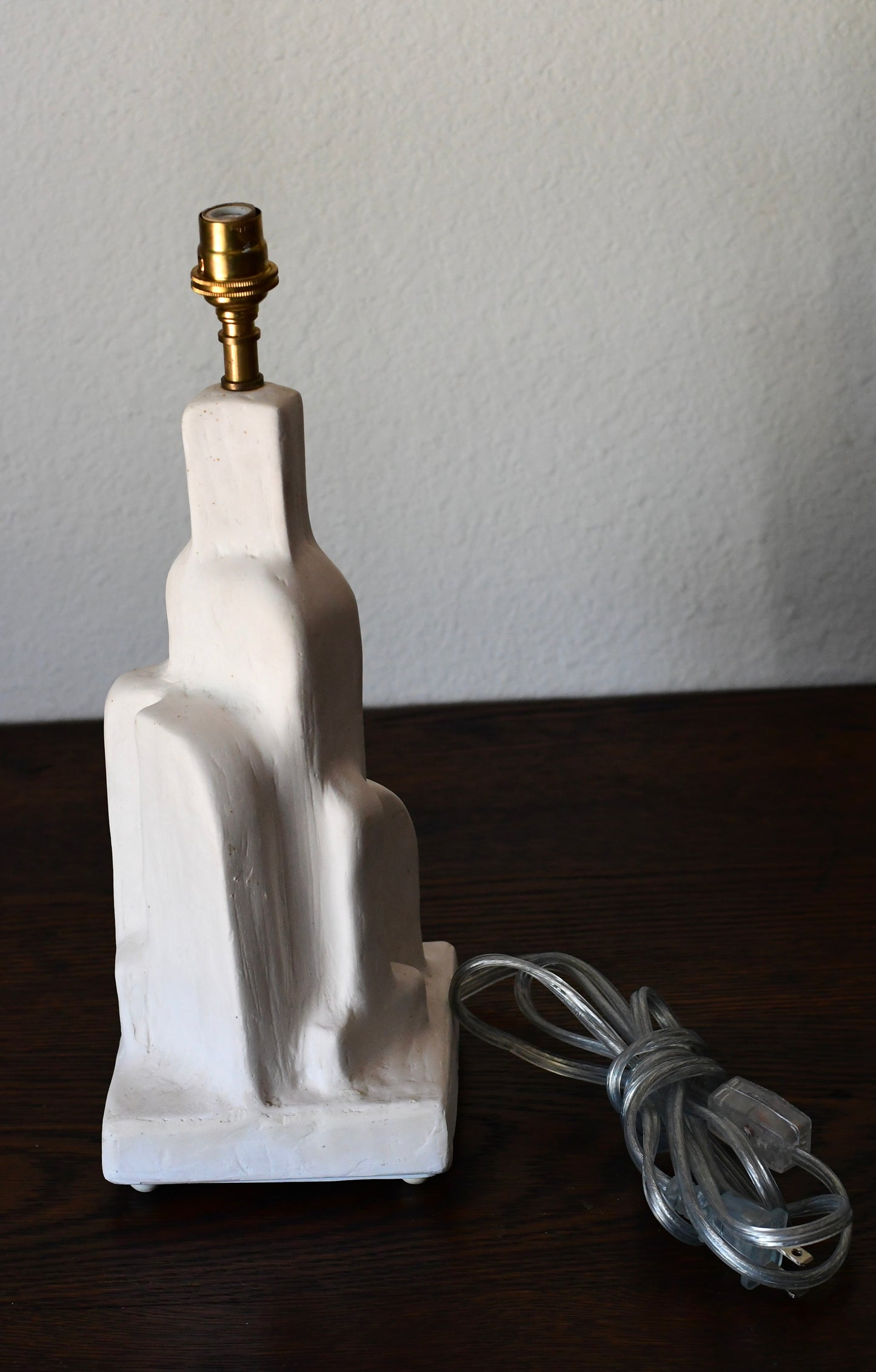 Abstract Sculpture Handmade Plaster Modern Table Lamp