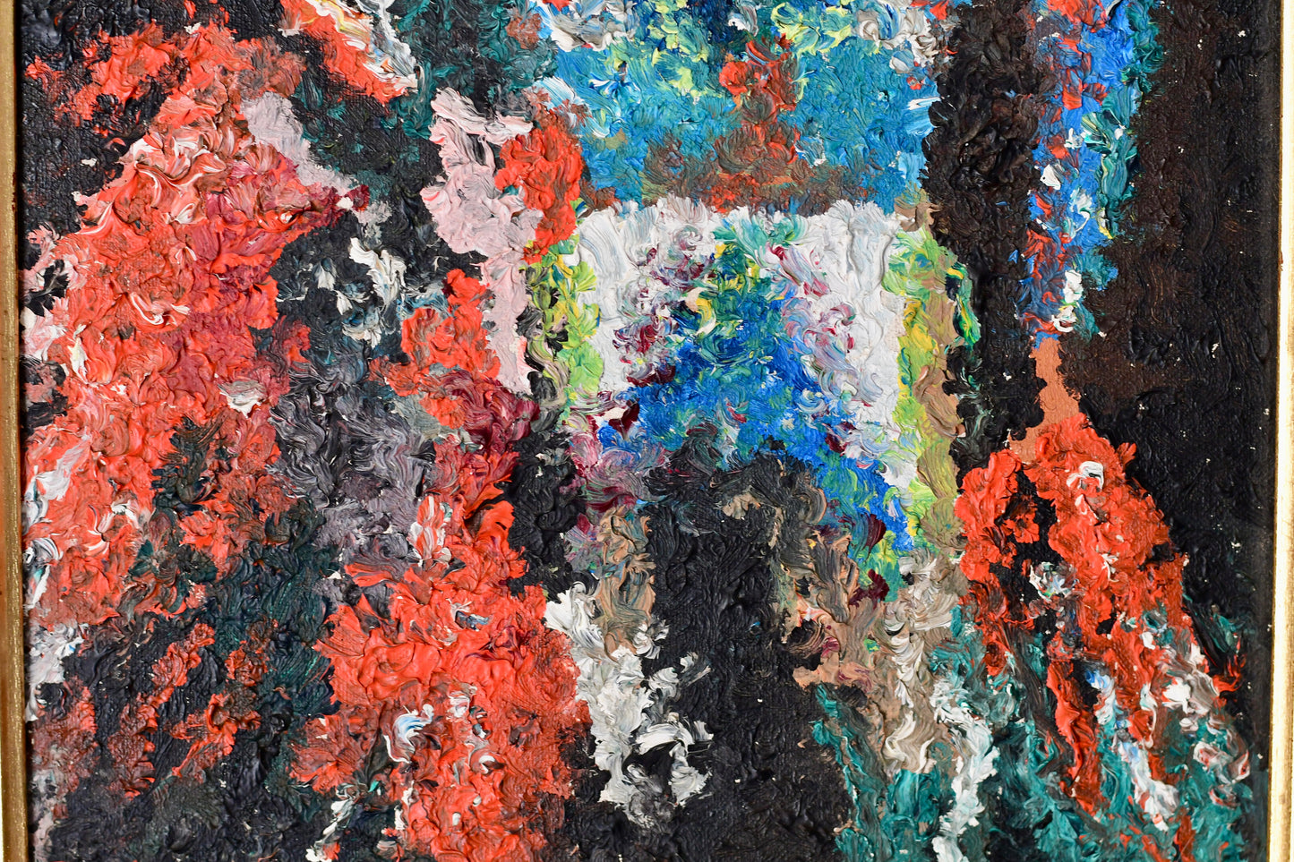 Original Matador Bull Fighter Oil Painting LEROY NEIMAN Inspired