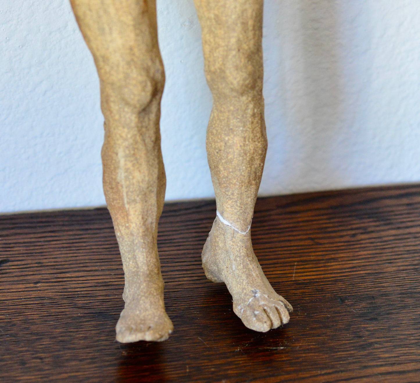 Original Handmade Nude Male Sculpture Wall Art