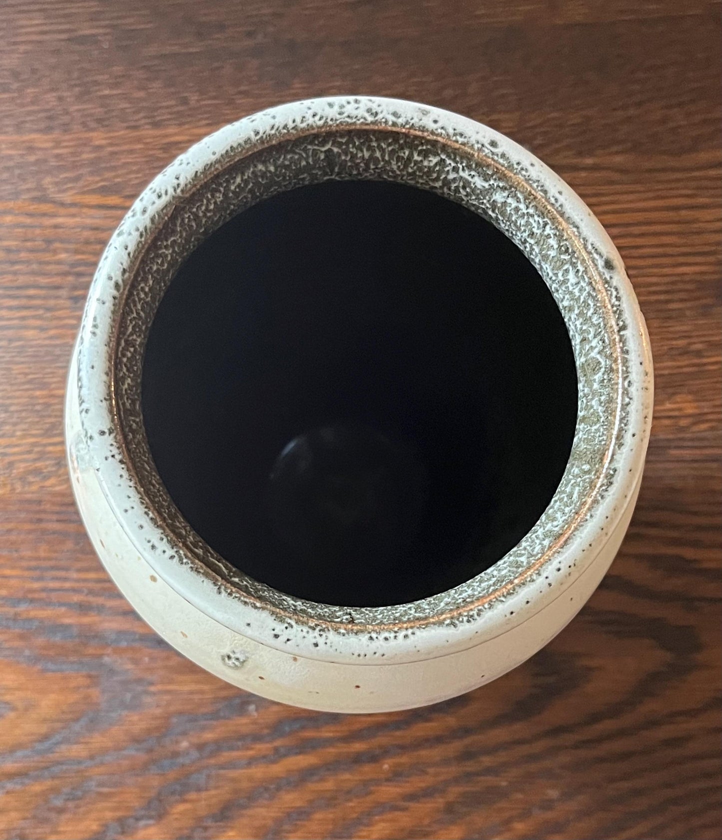 Vintage Studio Pottery Hand Vase Signed ME ME