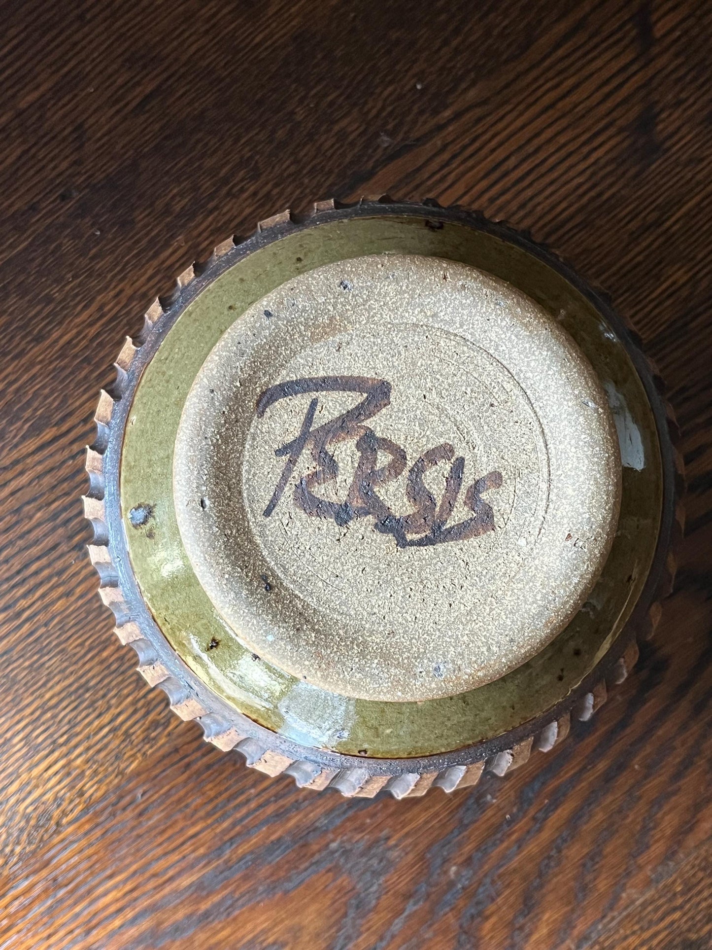 Vintage Persis Gayle Studio Pottery Stoneware Vase