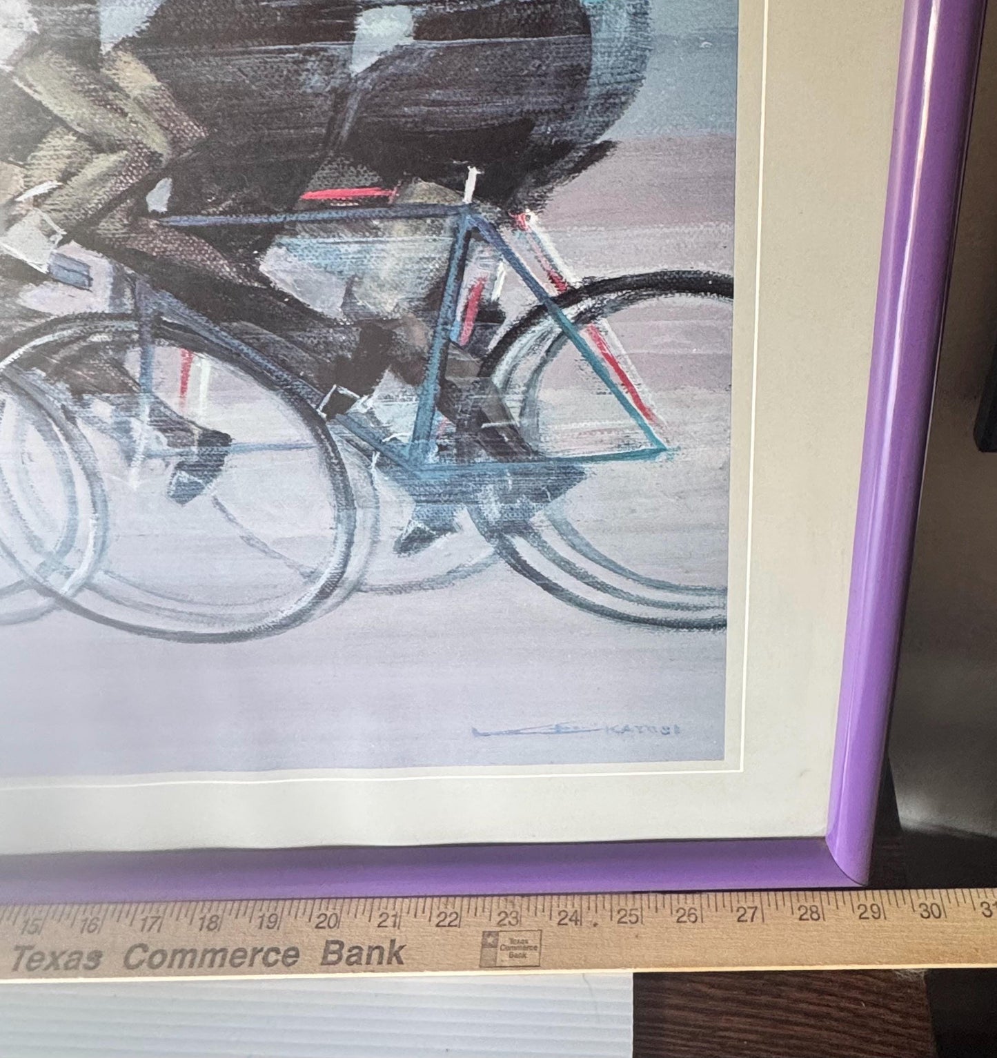Vintage Fuji Bicycle Racing Poster 1980’s