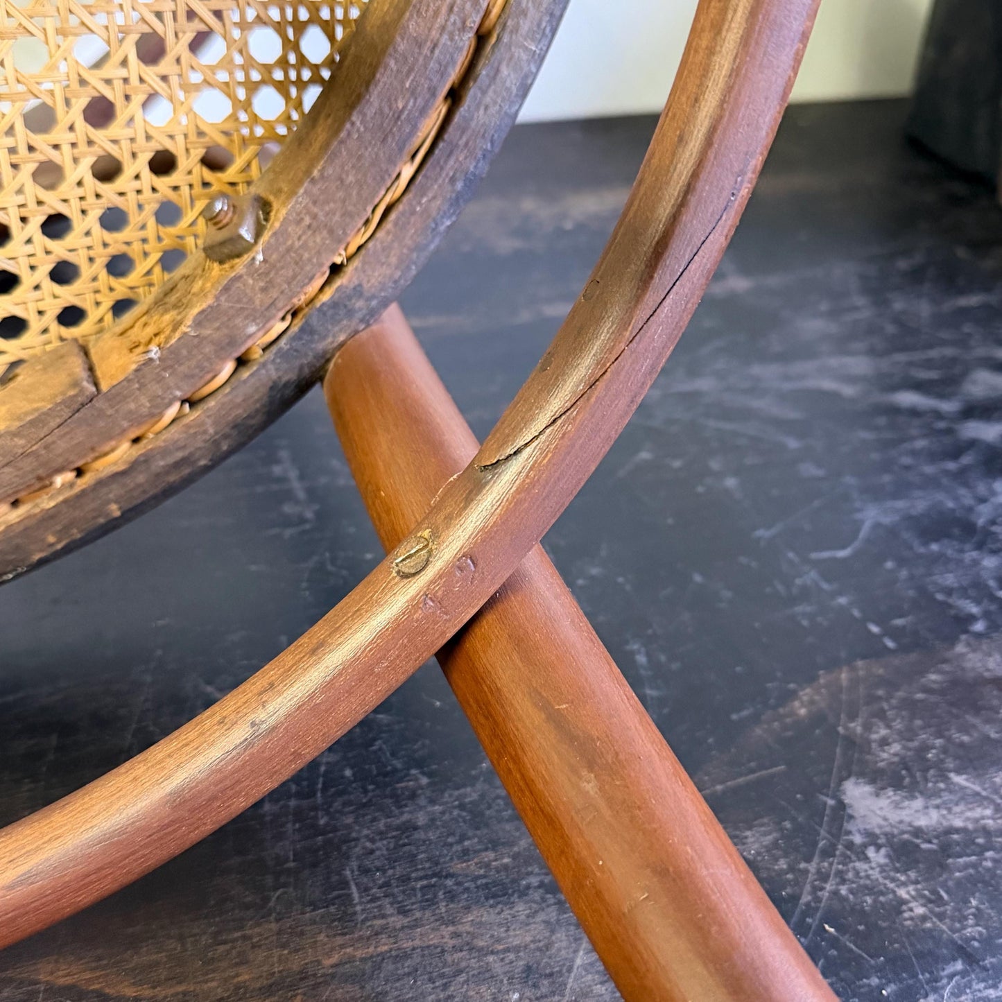 Original Josef Hoffman Bentwood Chair Circa 1900’s By Mundus Paper Labels