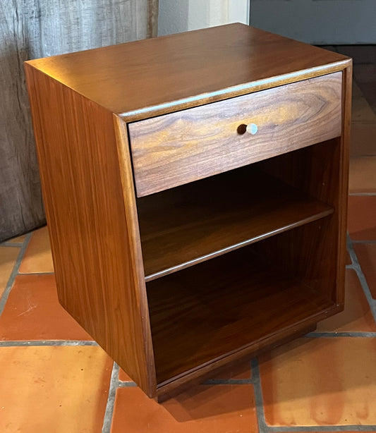 Drexel Declaration Walnut Nightstand Kipp Stewart