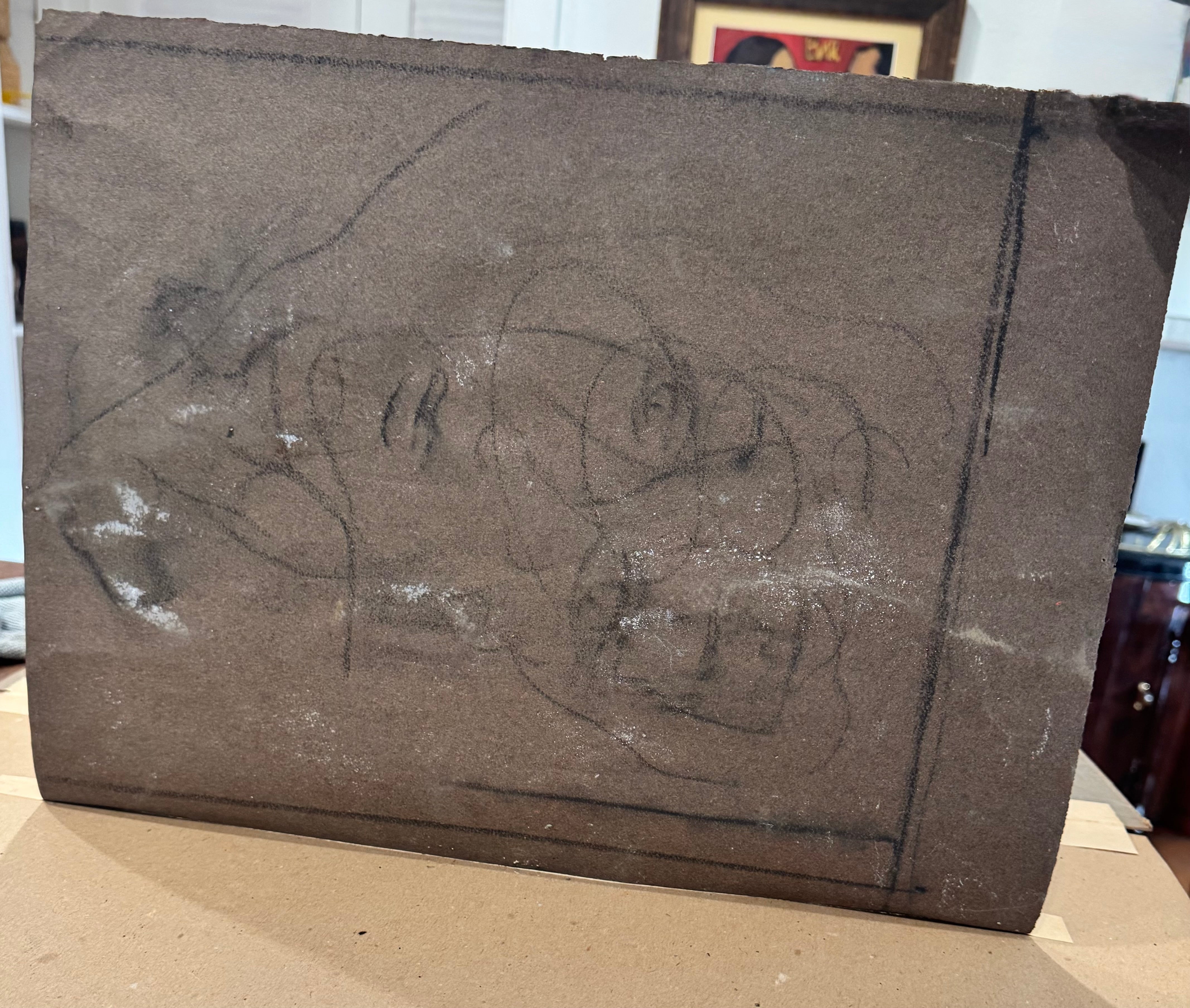 Original Marion Osborn Cunningham Pastel Painting Of San Francisco