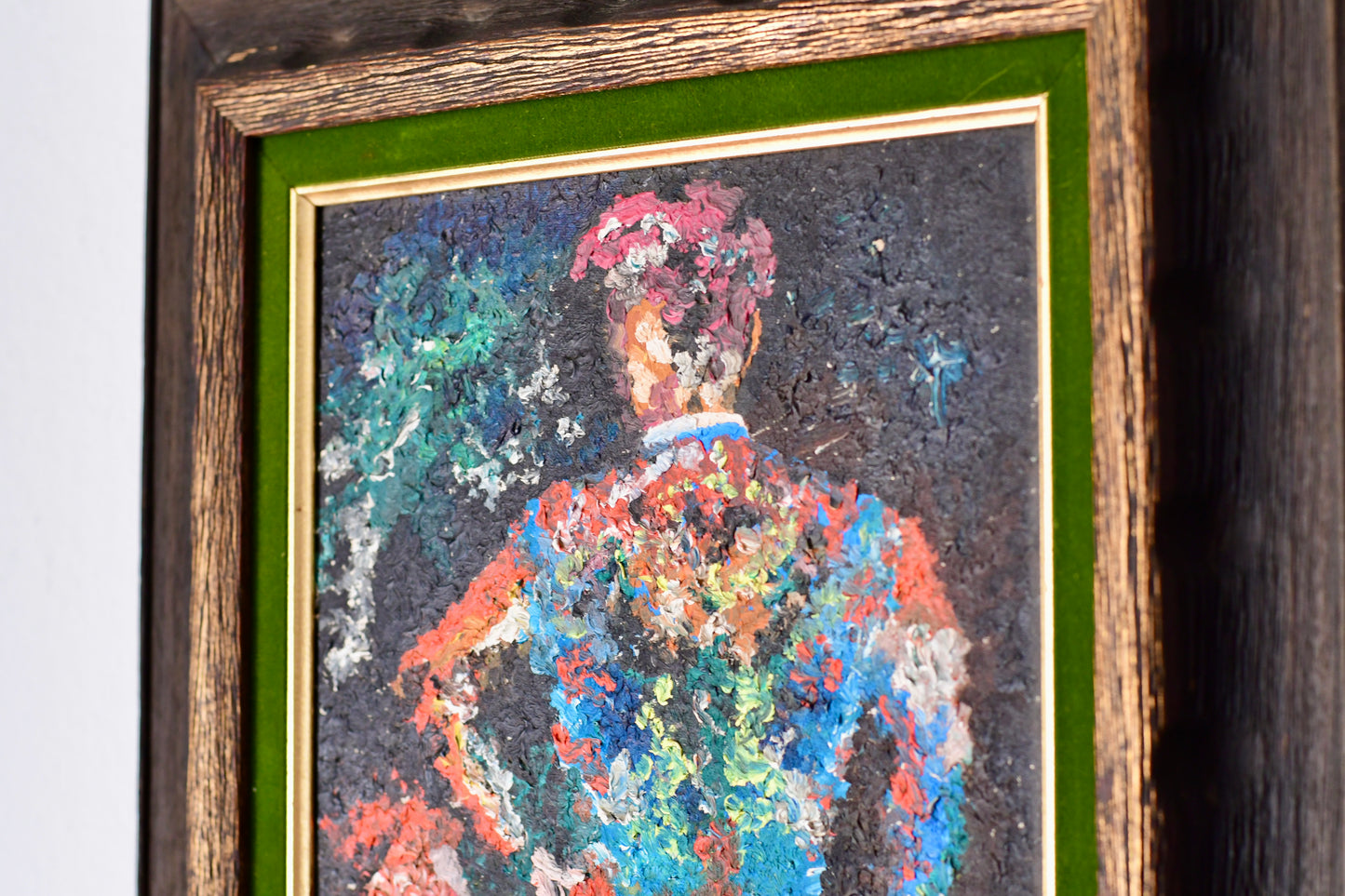 Original Matador Bull Fighter Oil Painting LEROY NEIMAN Inspired