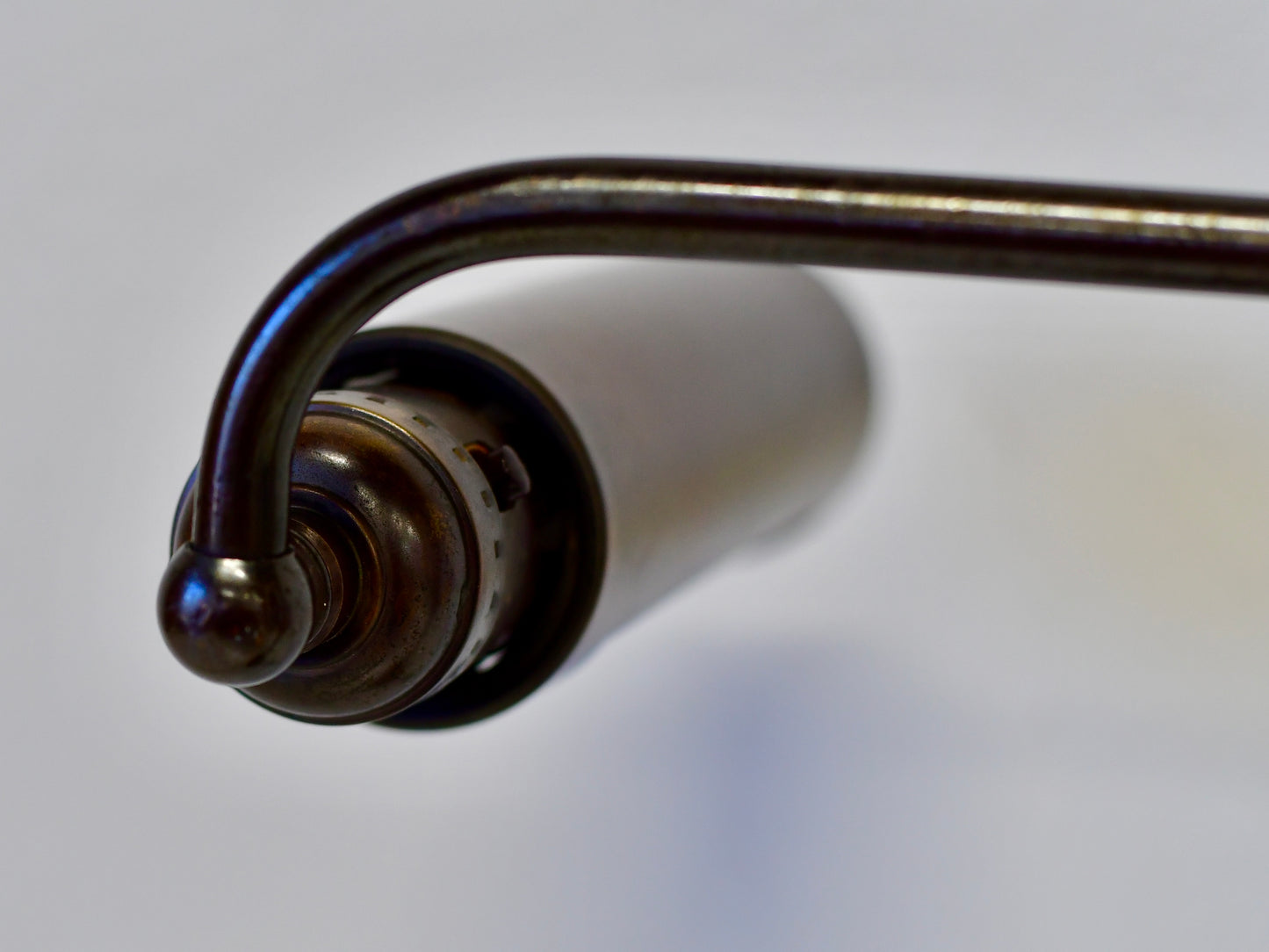 Art Deco Antique Faries Bronzed Finished Adjustable Desk Lamp