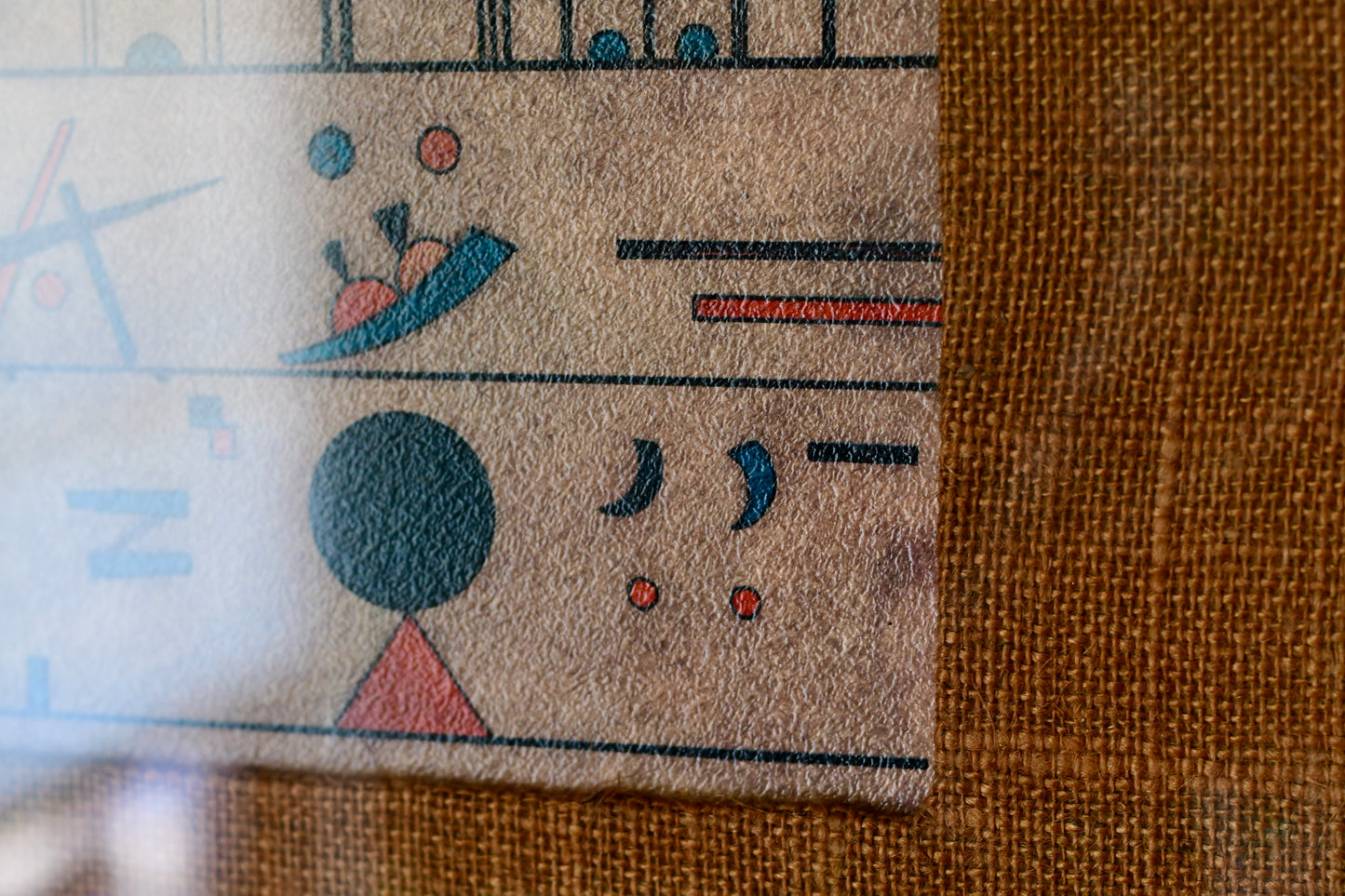Vintage Paul Klee Indian Story Print Kandinsky Era