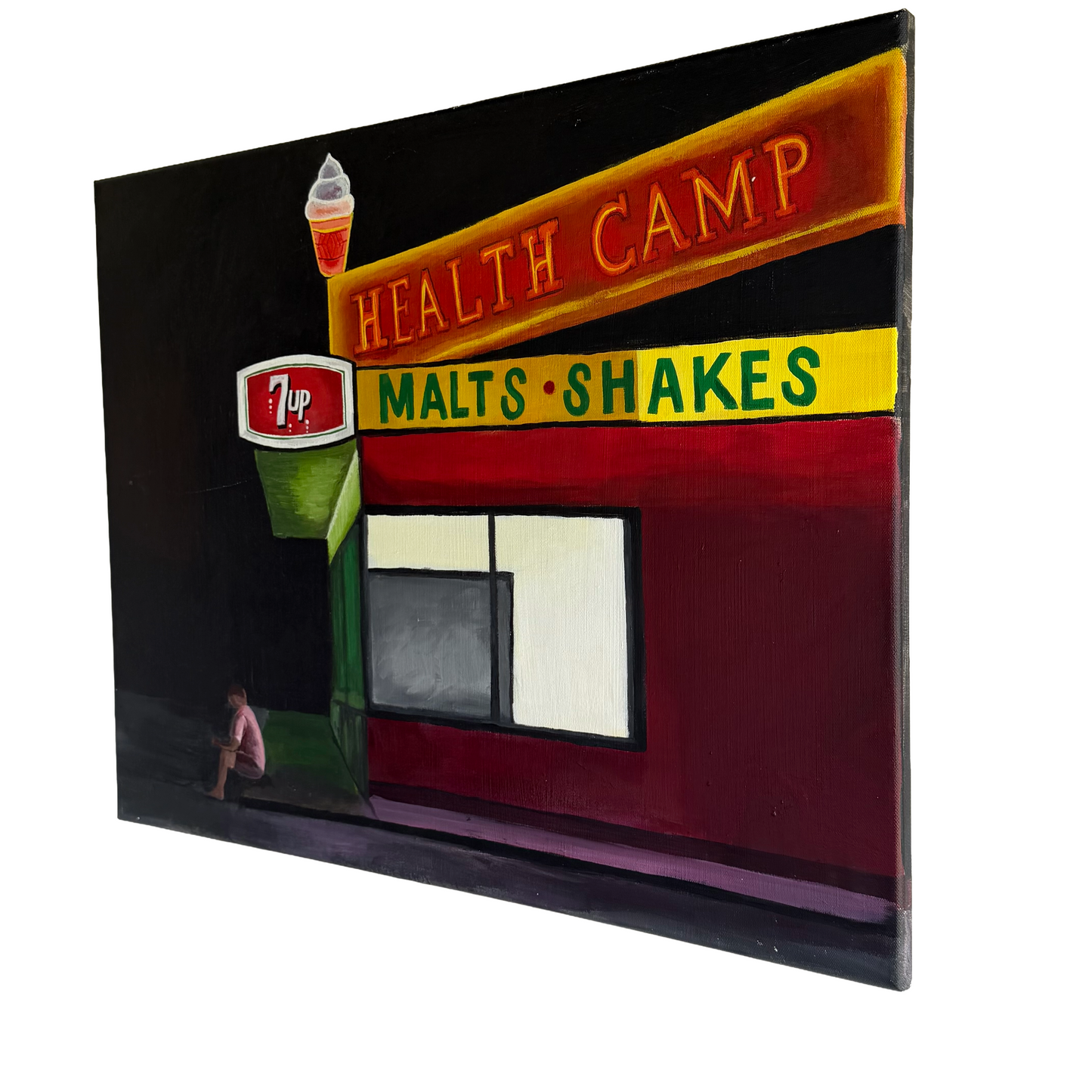 Original Health Camp Painting Waco Texas 2019