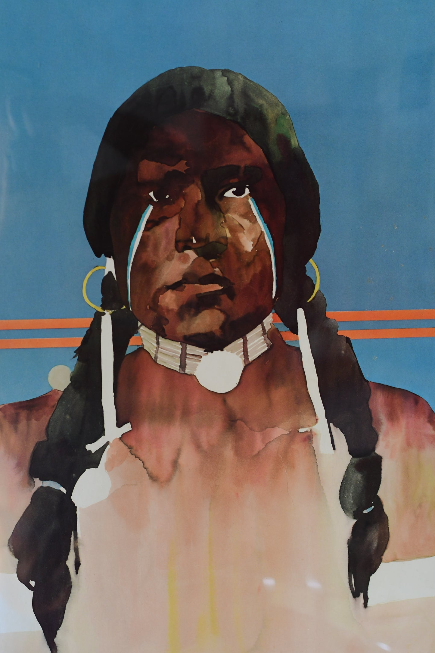 Bart Forbes Signed American Indian Poster Southwestern Art