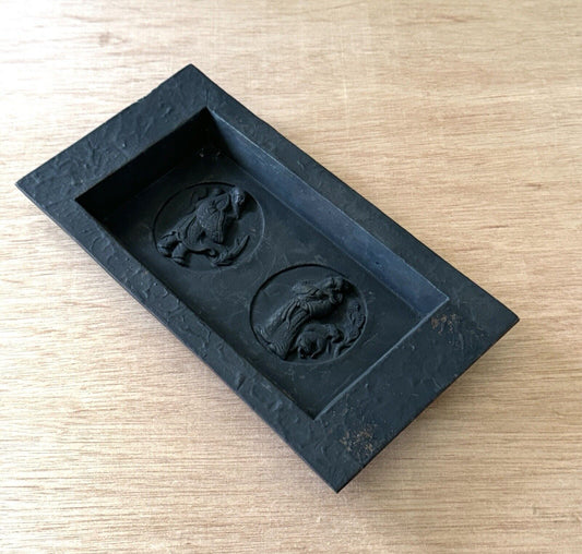 Vintage Chinese Cast Iron Platter Bowl