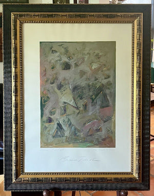 Original Contemporary Modern Framed Art By Bruce Tinch “Dusk To Dawn”