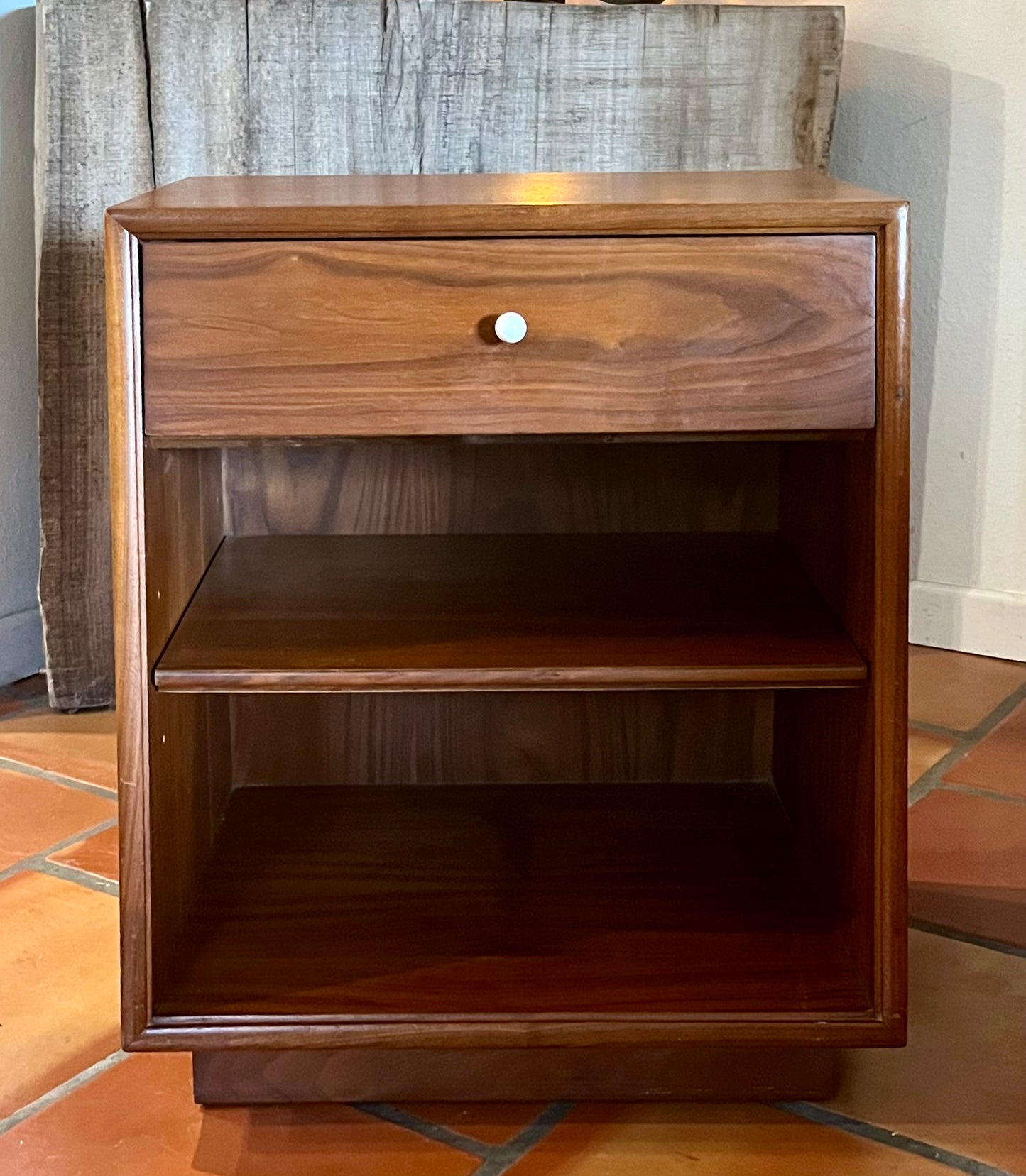 Drexel Declaration Walnut Nightstand Kipp Stewart