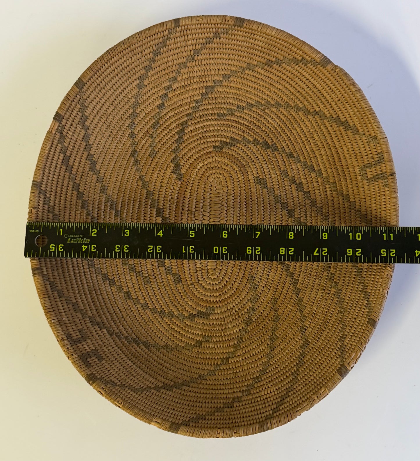 Antique American Indian Woven Basket 13” x 11”