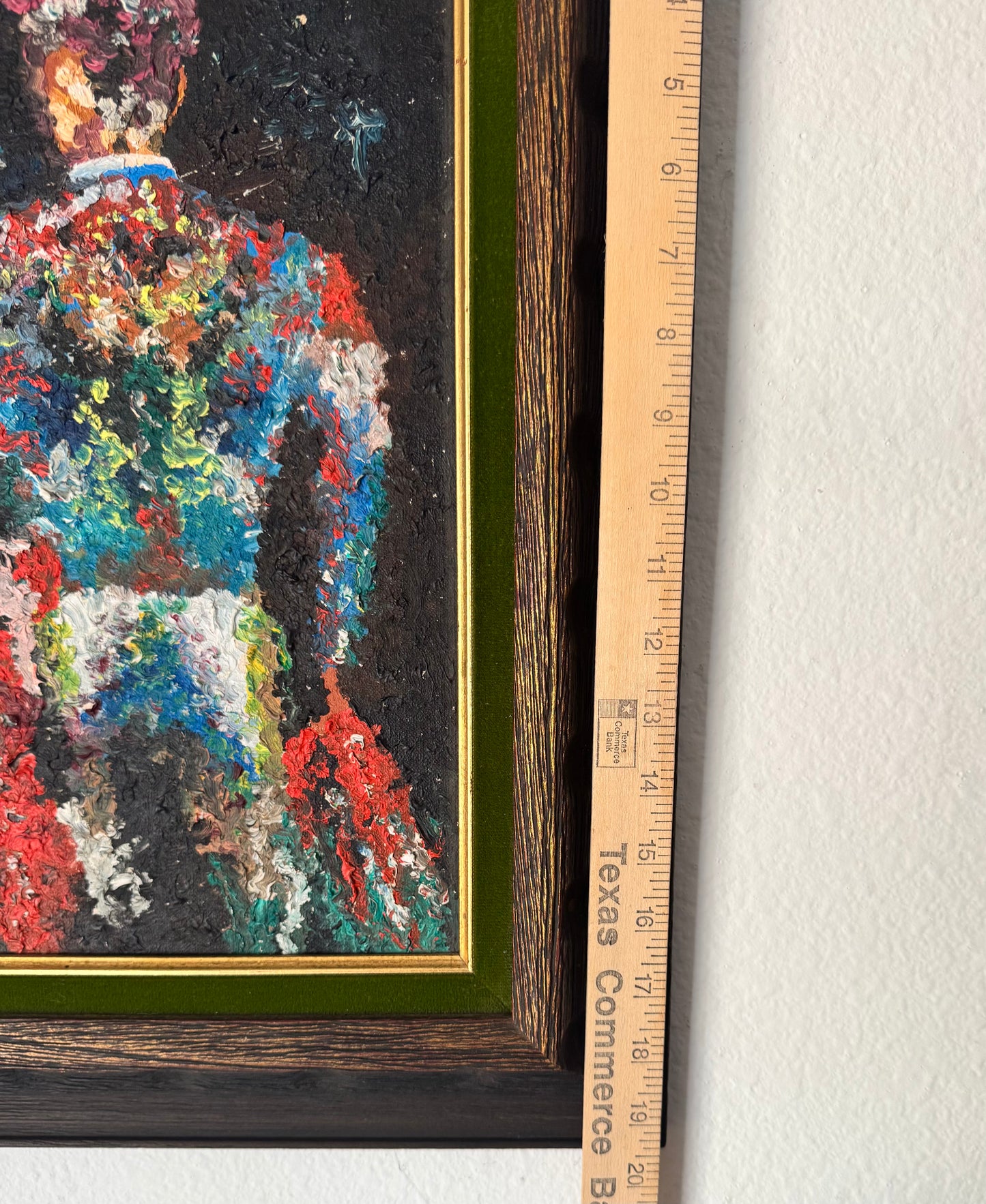 Original Matador Bull Fighter Oil Painting LEROY NEIMAN Inspired