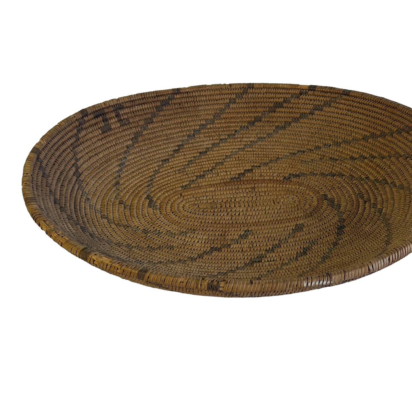 Antique American Indian Woven Basket 13” x 11”