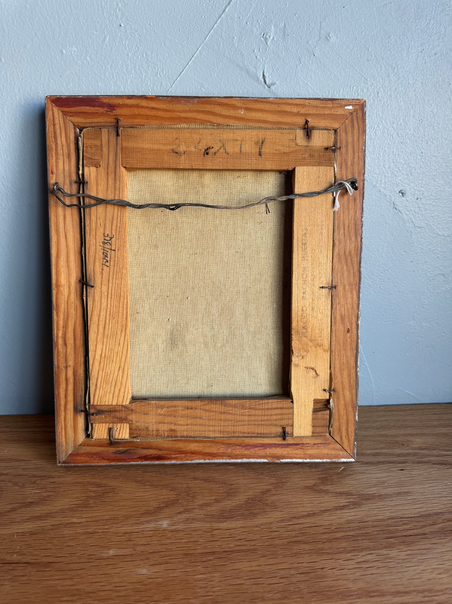 Vintage Zeus Oil Painting By Placido Huertas