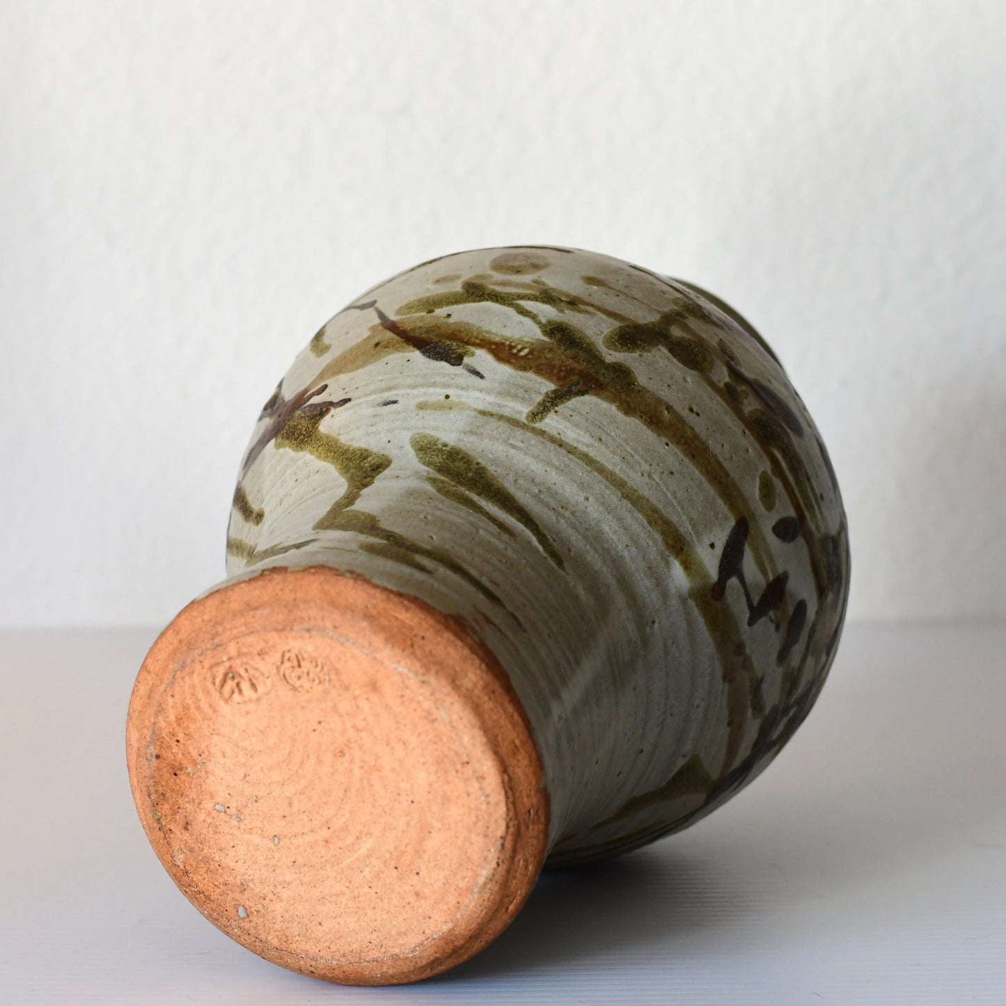 Mid Century Japanese Studio Pottery Vase