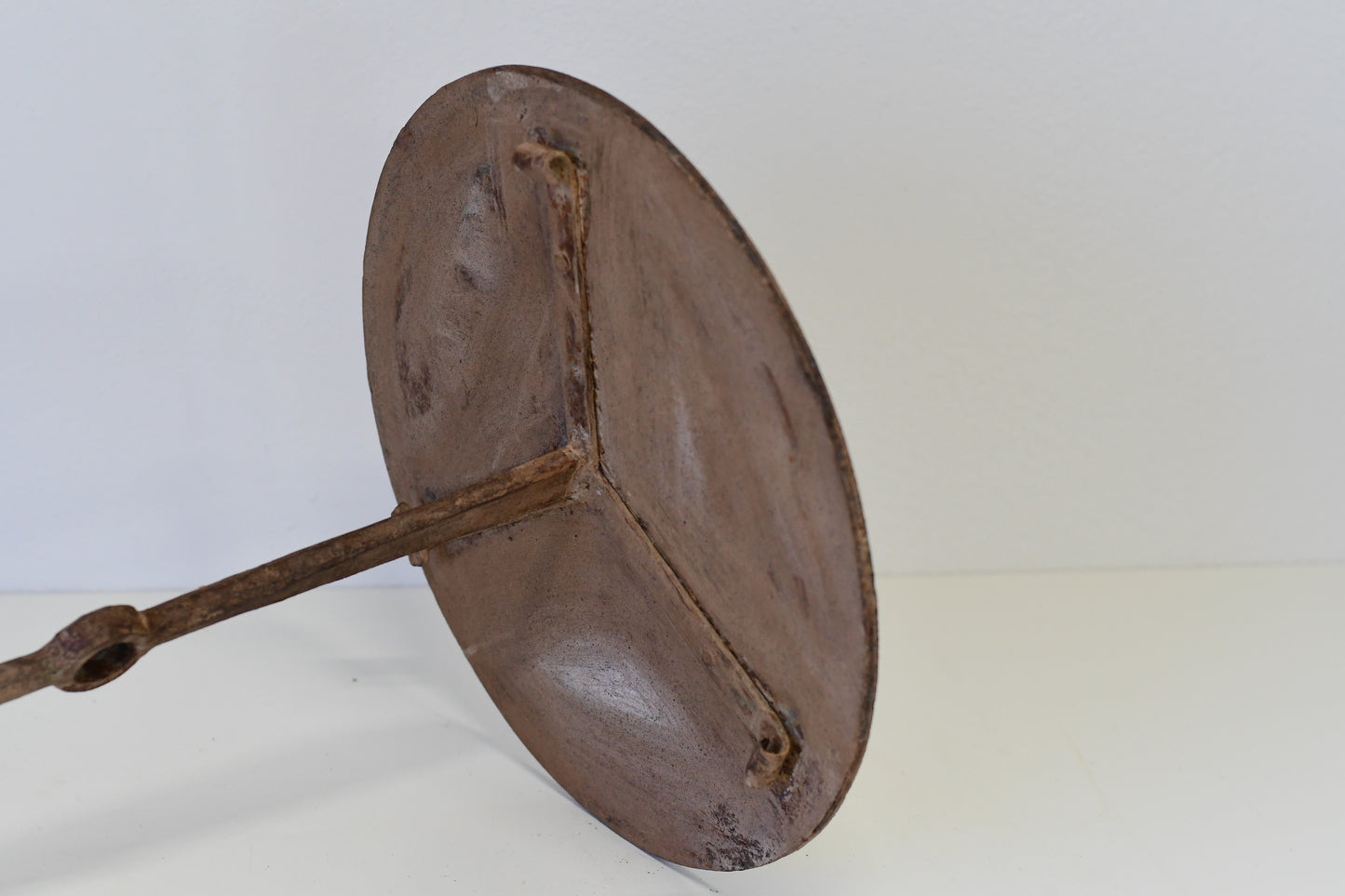 Vintage Wrought Iron Hand Made Spanish Martini Drink / Side Table