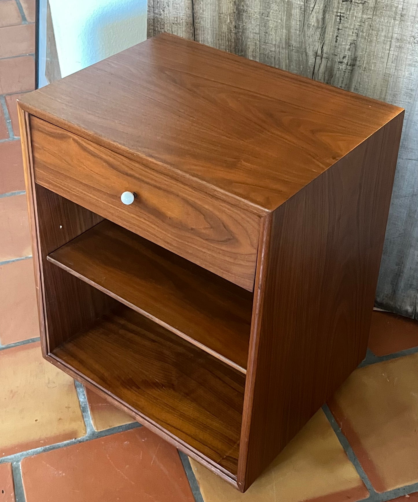 Drexel Declaration Walnut Nightstand Kipp Stewart