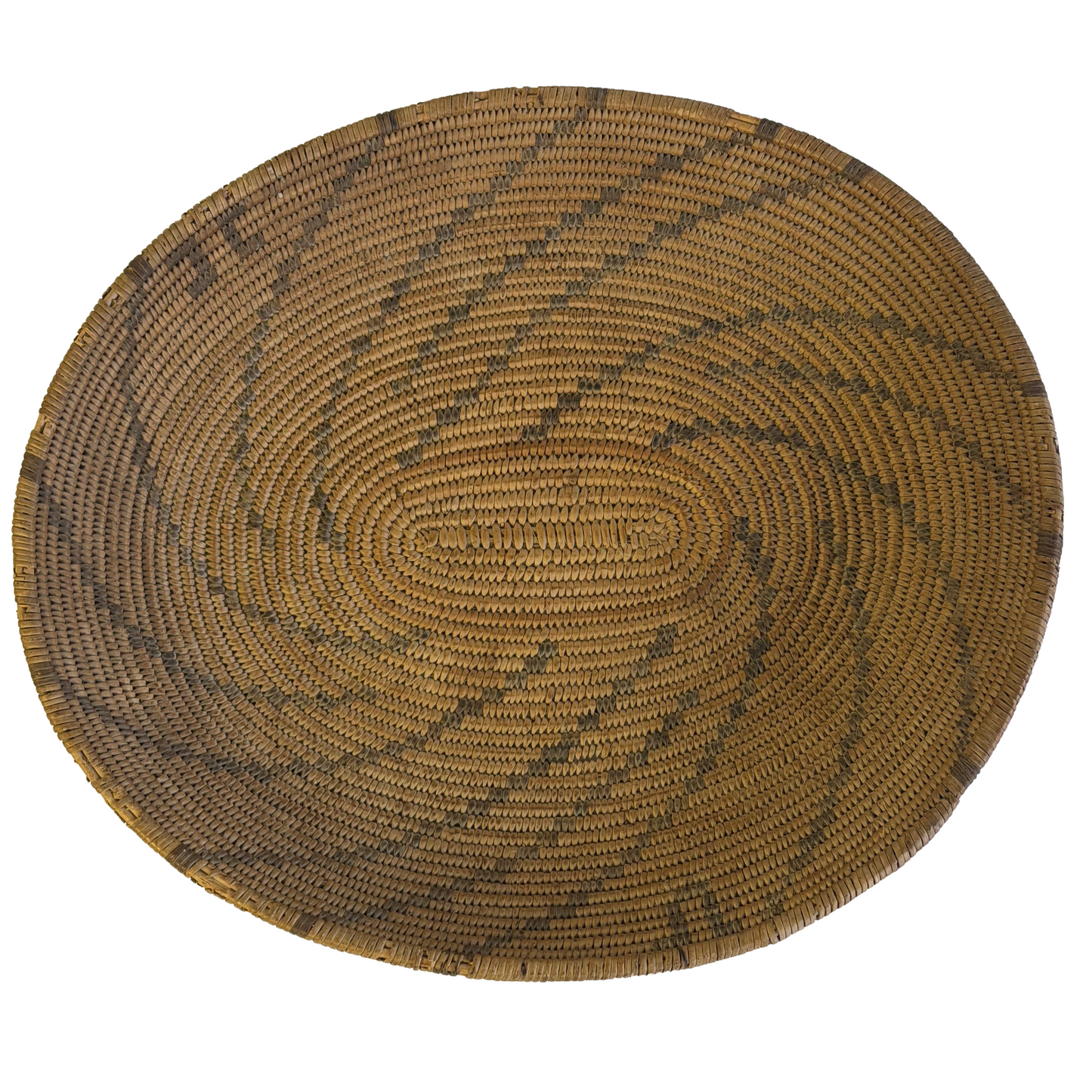 Antique American Indian Woven Basket 13” x 11”