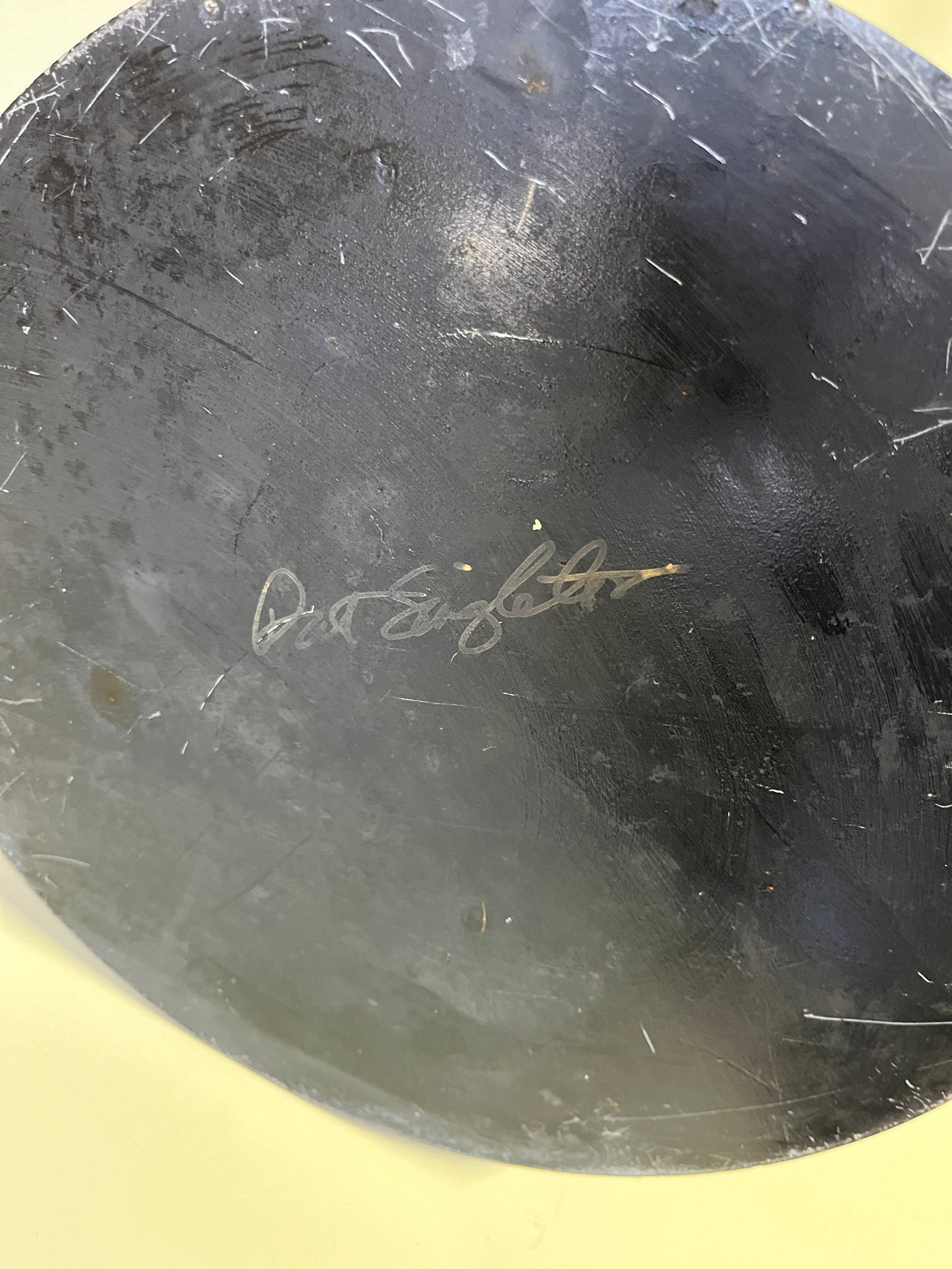 Vintage Mid Century Floor Standing Candlebra Candle Holder Signed Singleton