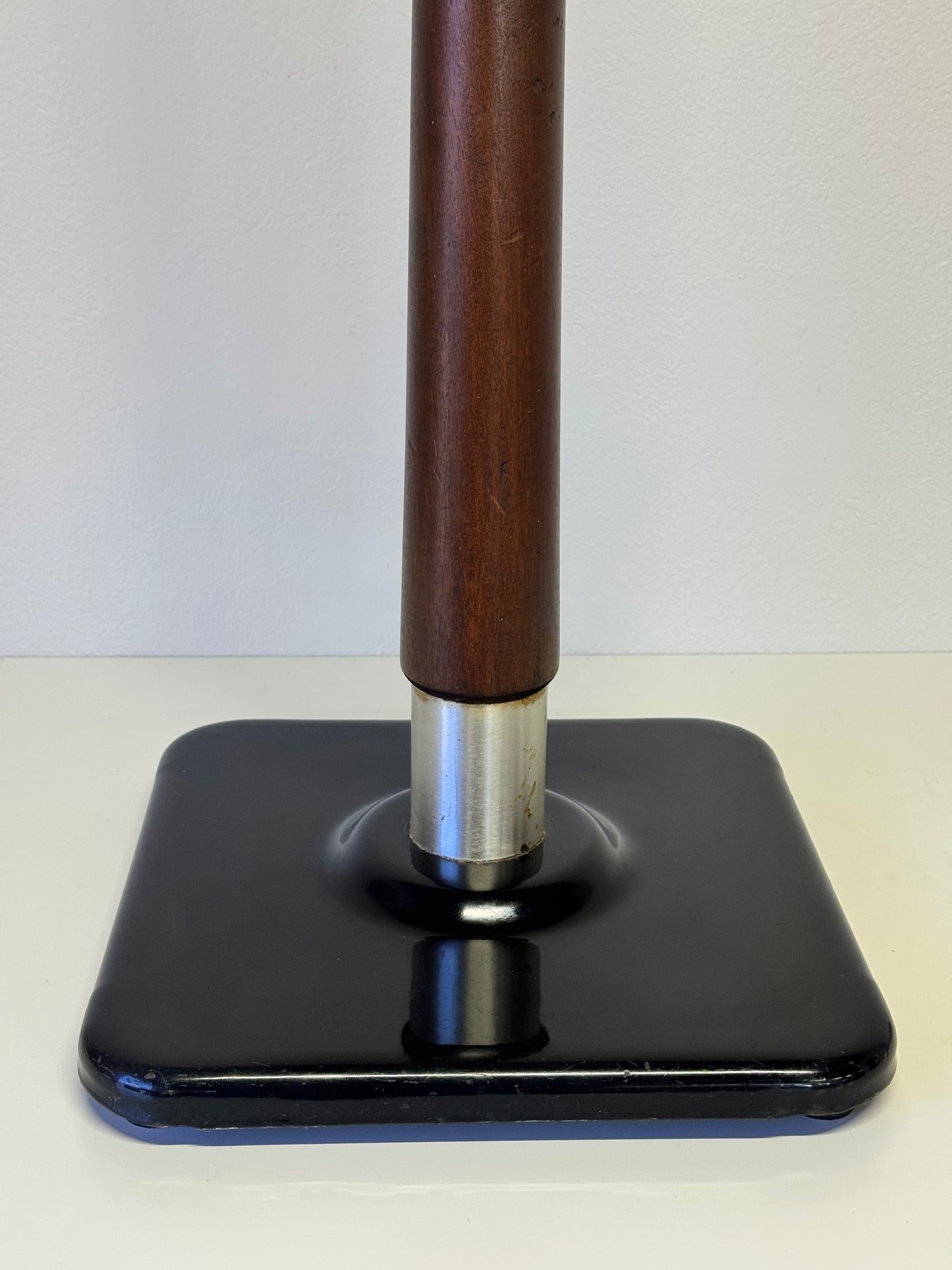 Vintage Art Deco Mahogany Coat Rack Stand 68” Tall