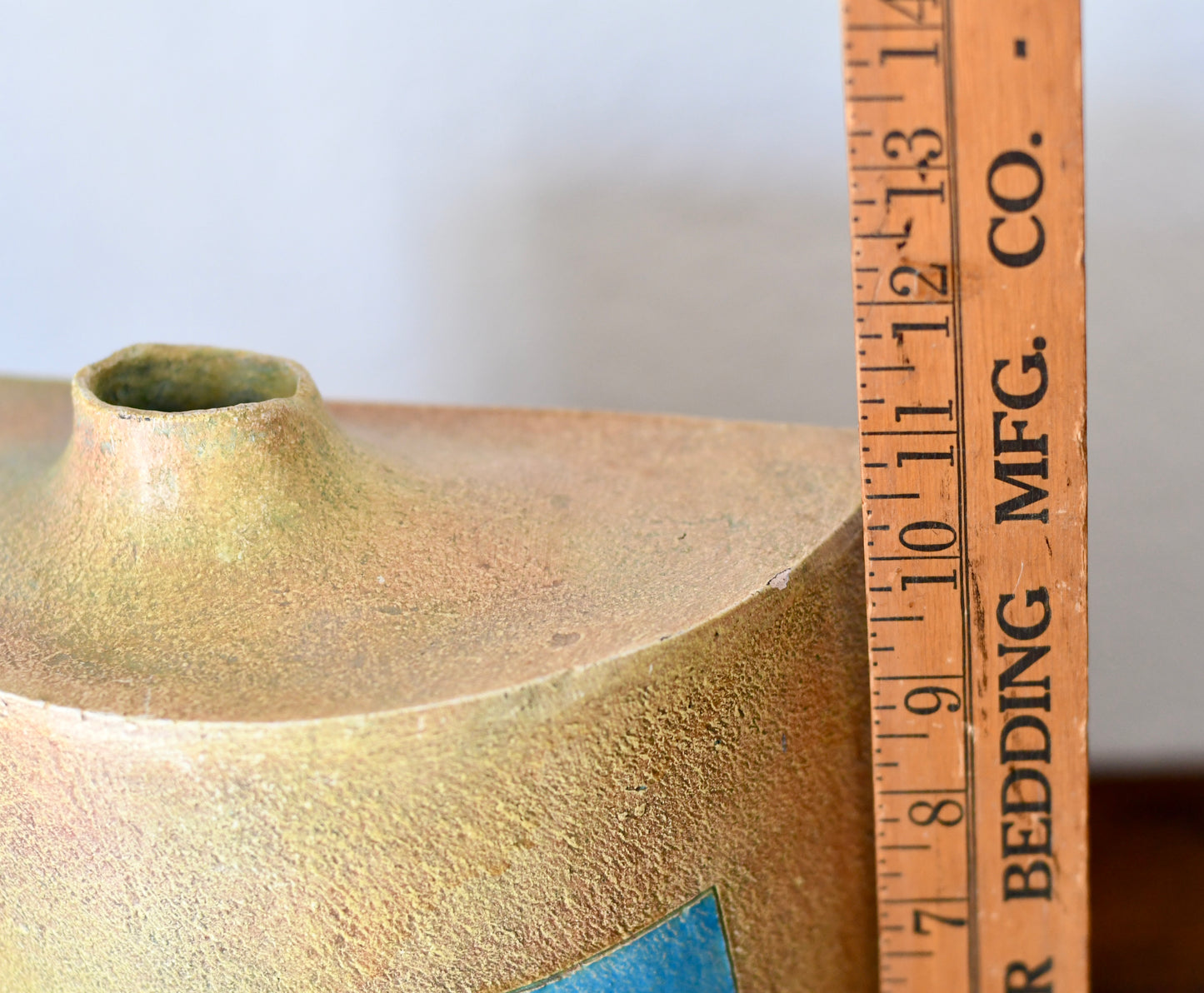 Vintage Post Modern Sculptural Art Vase 1980’s Handmade Pottery