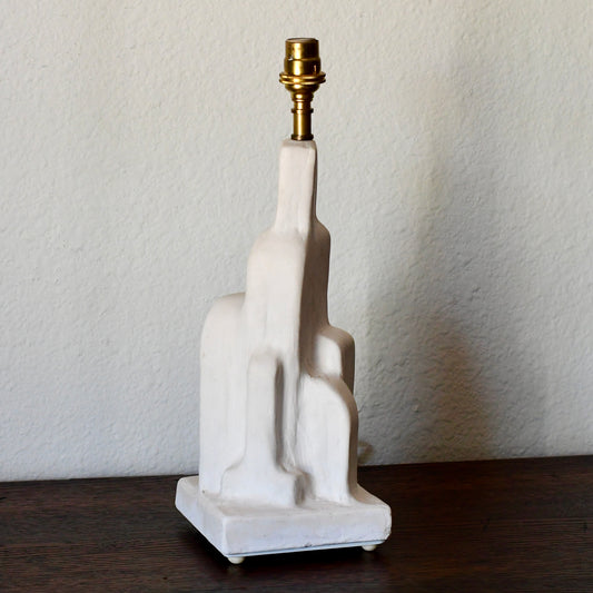 Abstract Sculpture Handmade Plaster Modern Table Lamp