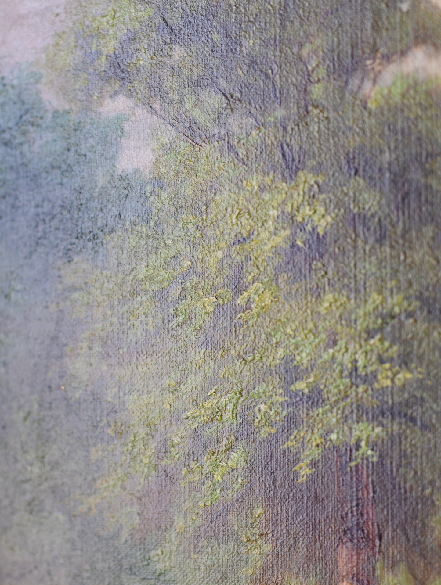 Oil Painting “Summer Idyll” Thomas Moran 1891