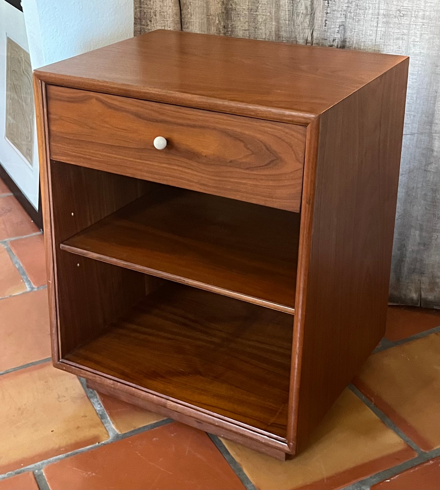 Drexel Declaration Walnut Nightstand Kipp Stewart