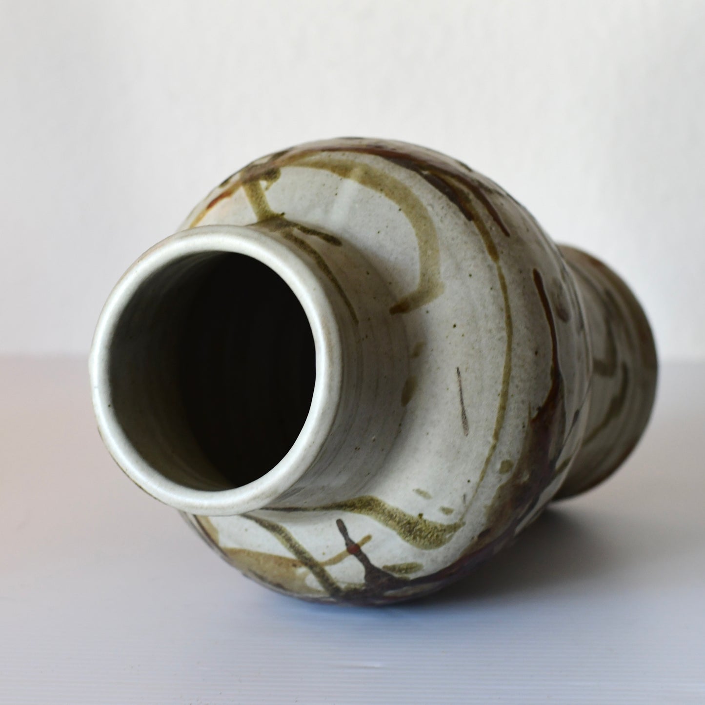 Mid Century Japanese Studio Pottery Vase