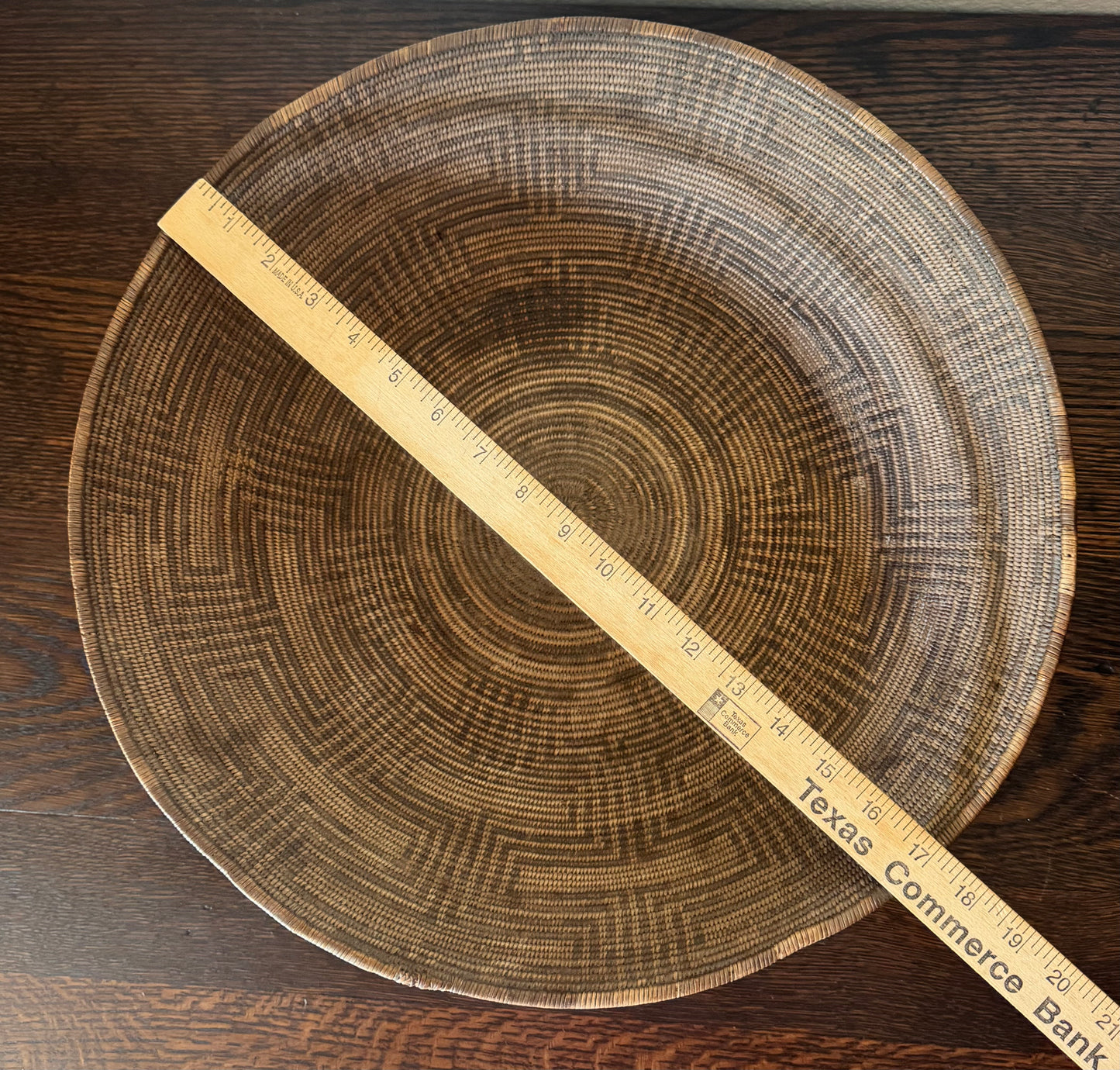 Antique Native American Indian Apache Basket Circa Early 20th Century