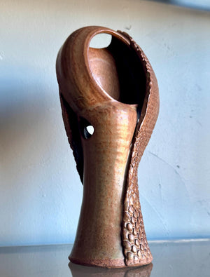 Original Grady Kimsey Sculptural Vase Signed Vintage Art Pottery